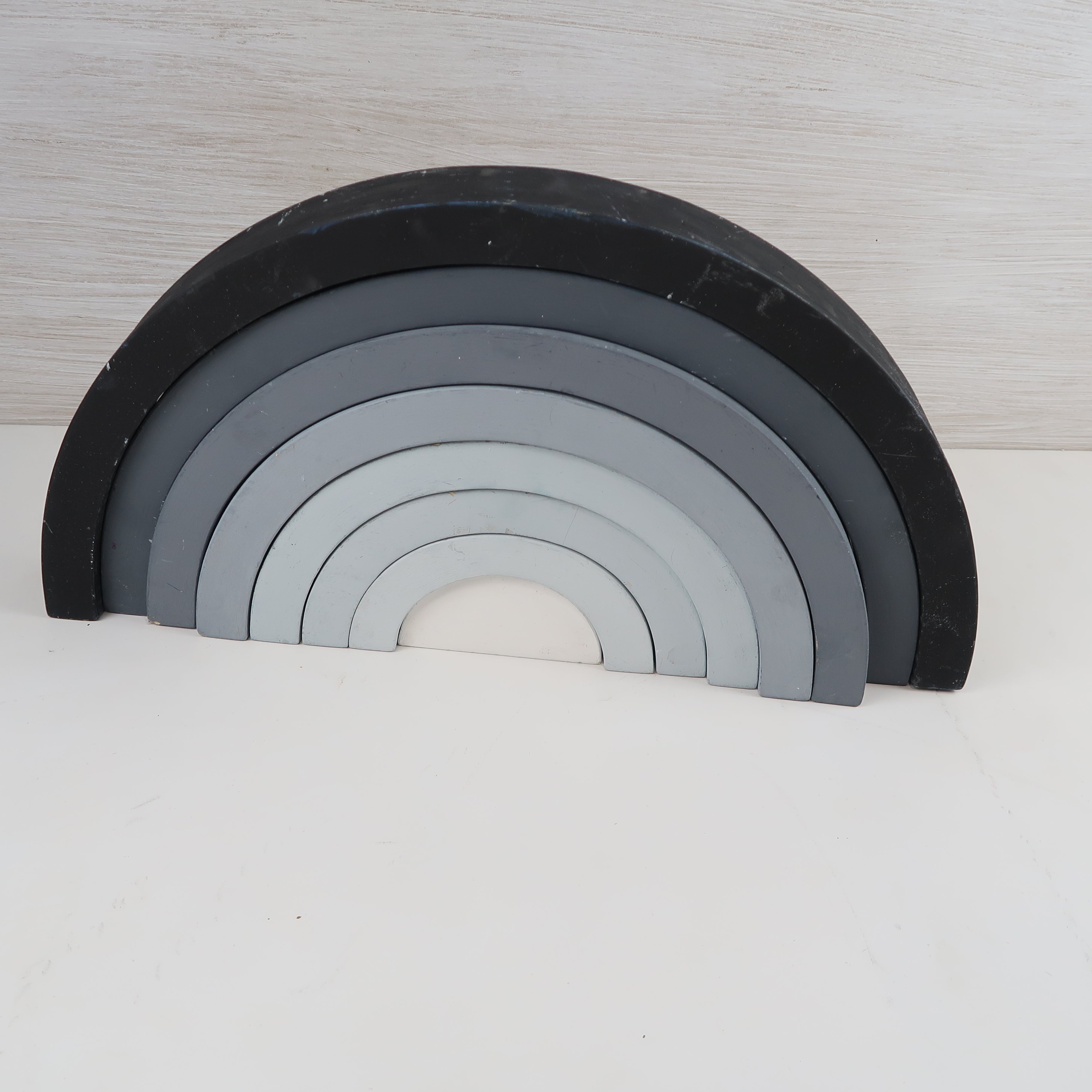 Handmade - Large Wooden Rainbow *PICK UP ONLY