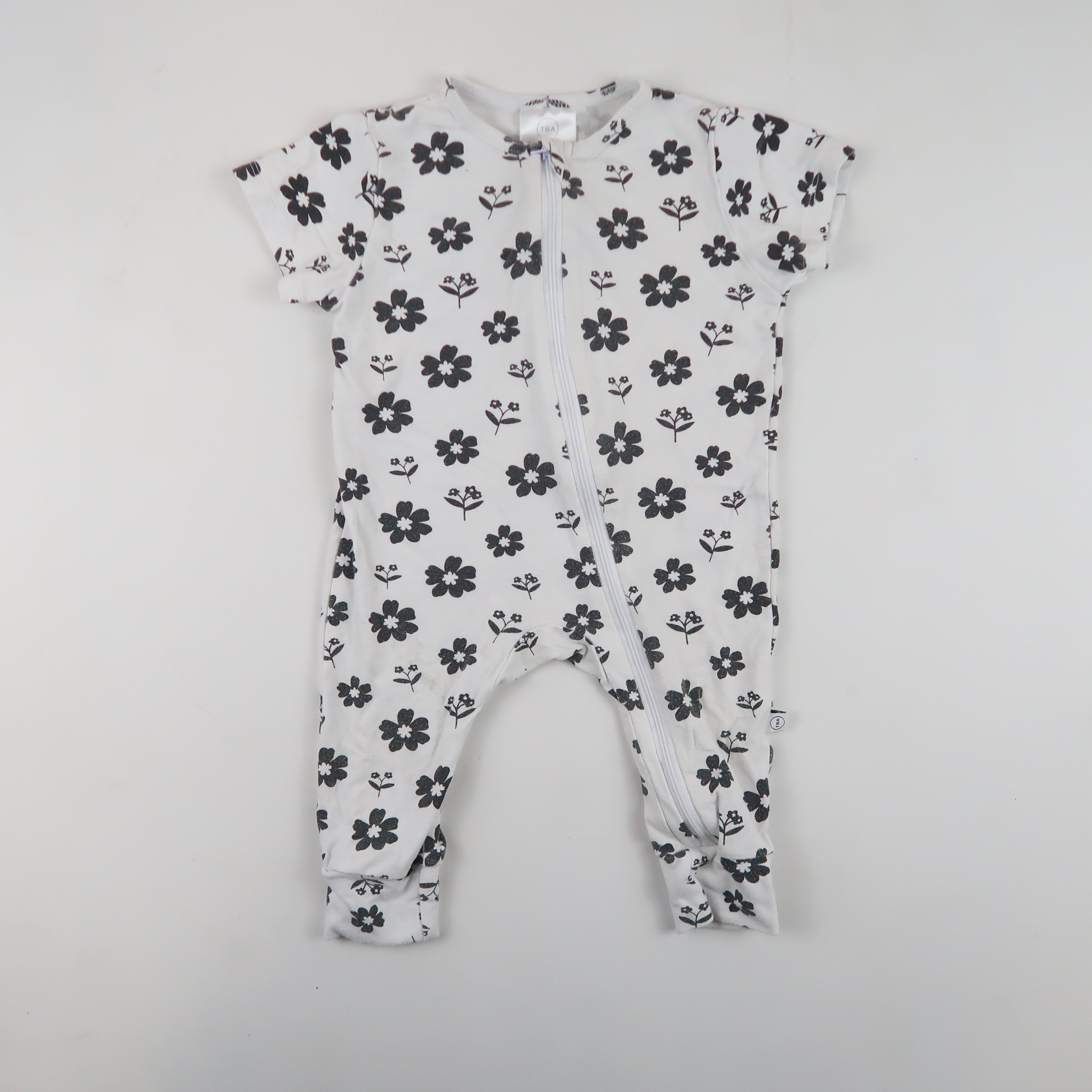 Tiny Button Apparel - Romper (3-6M)