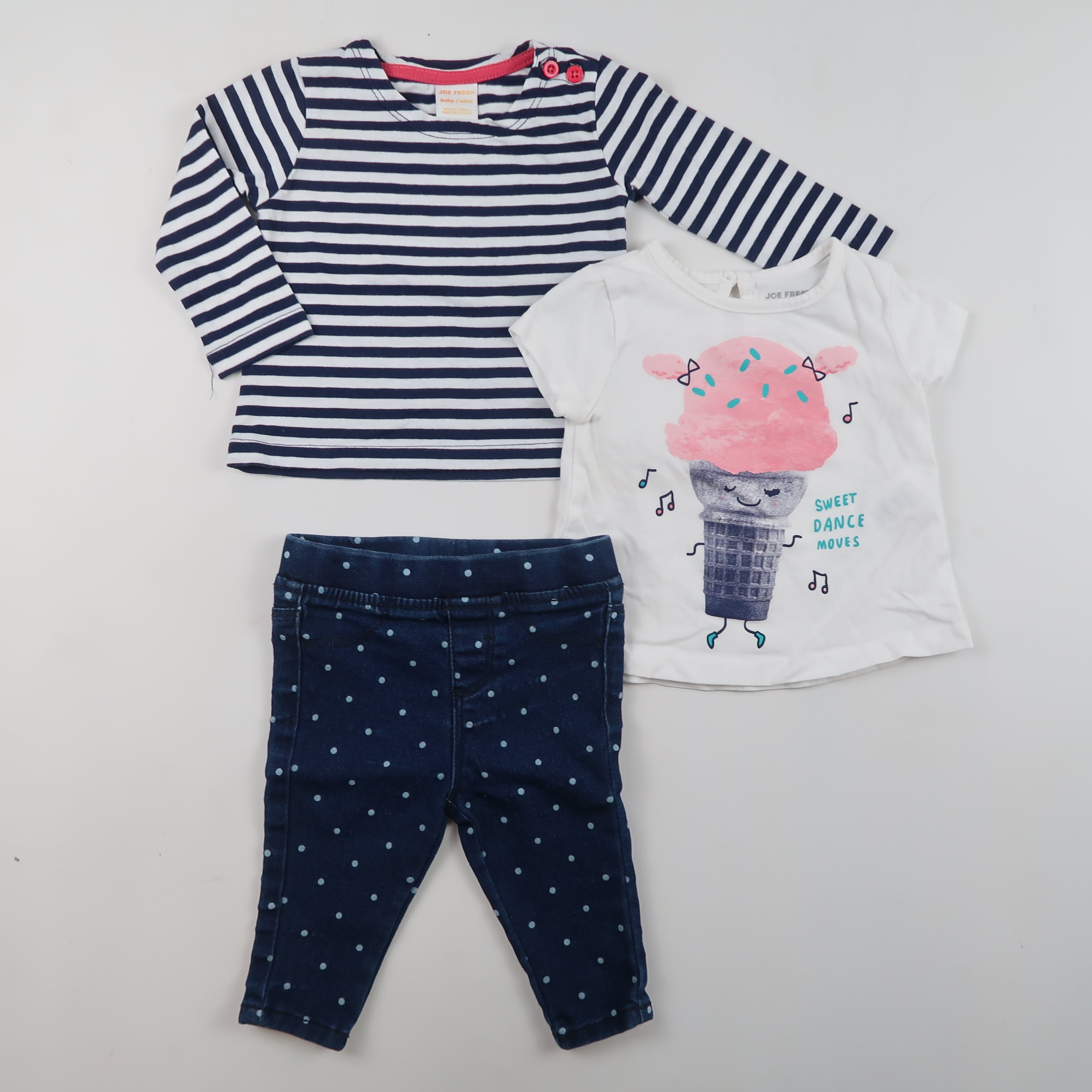 Joe Fresh - Outfit Set (3-6M)