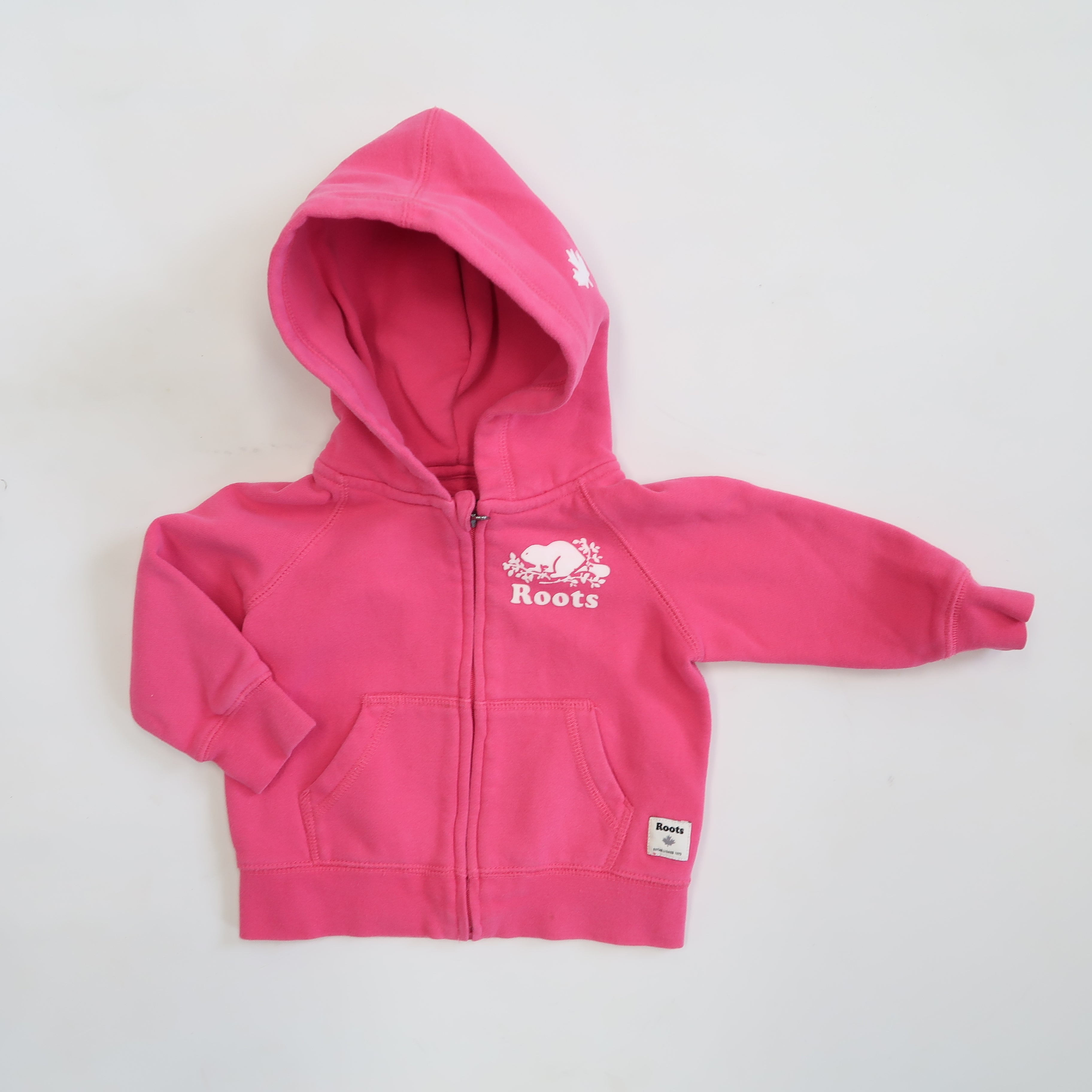 Pink hot sale roots hoodie