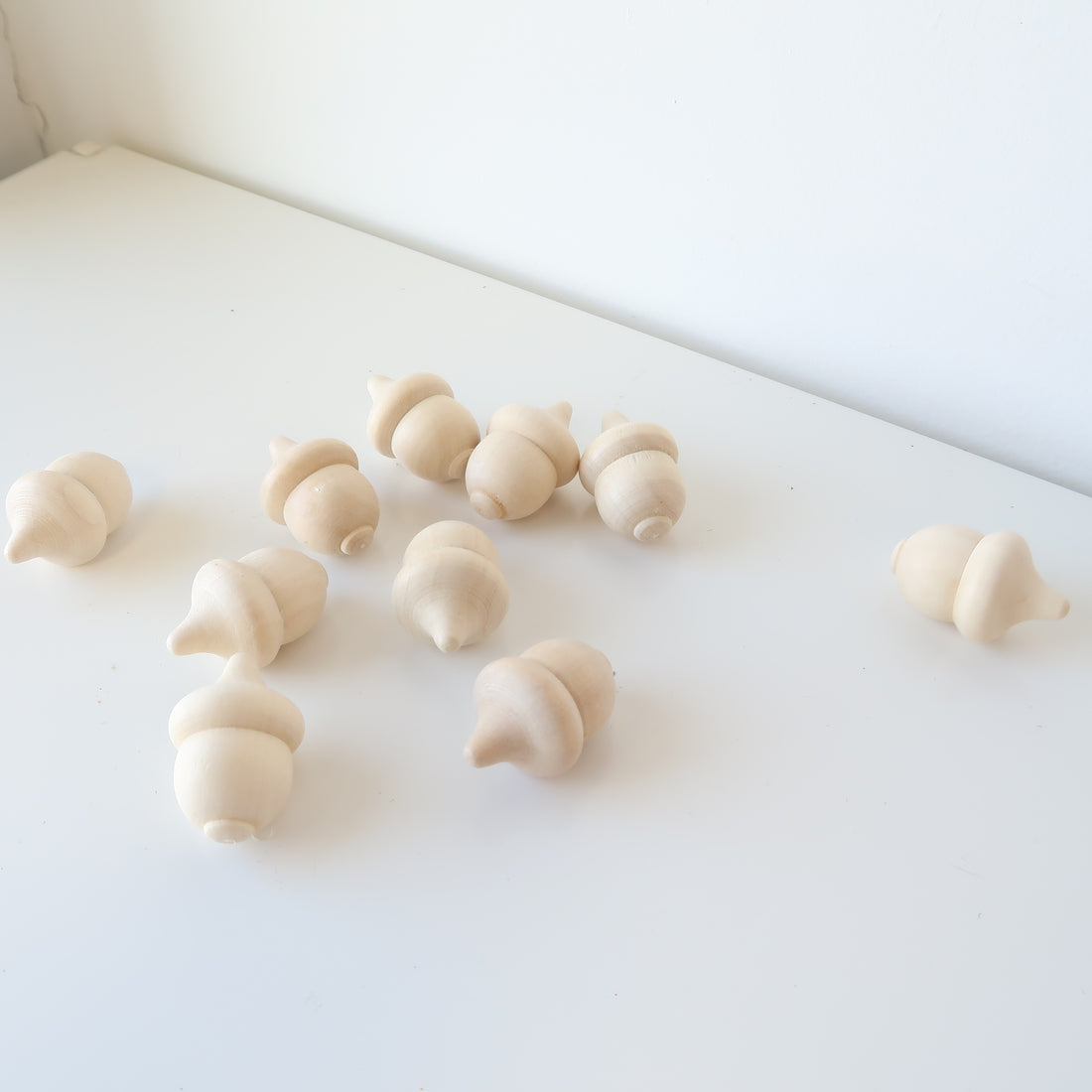 Wooden Acorns