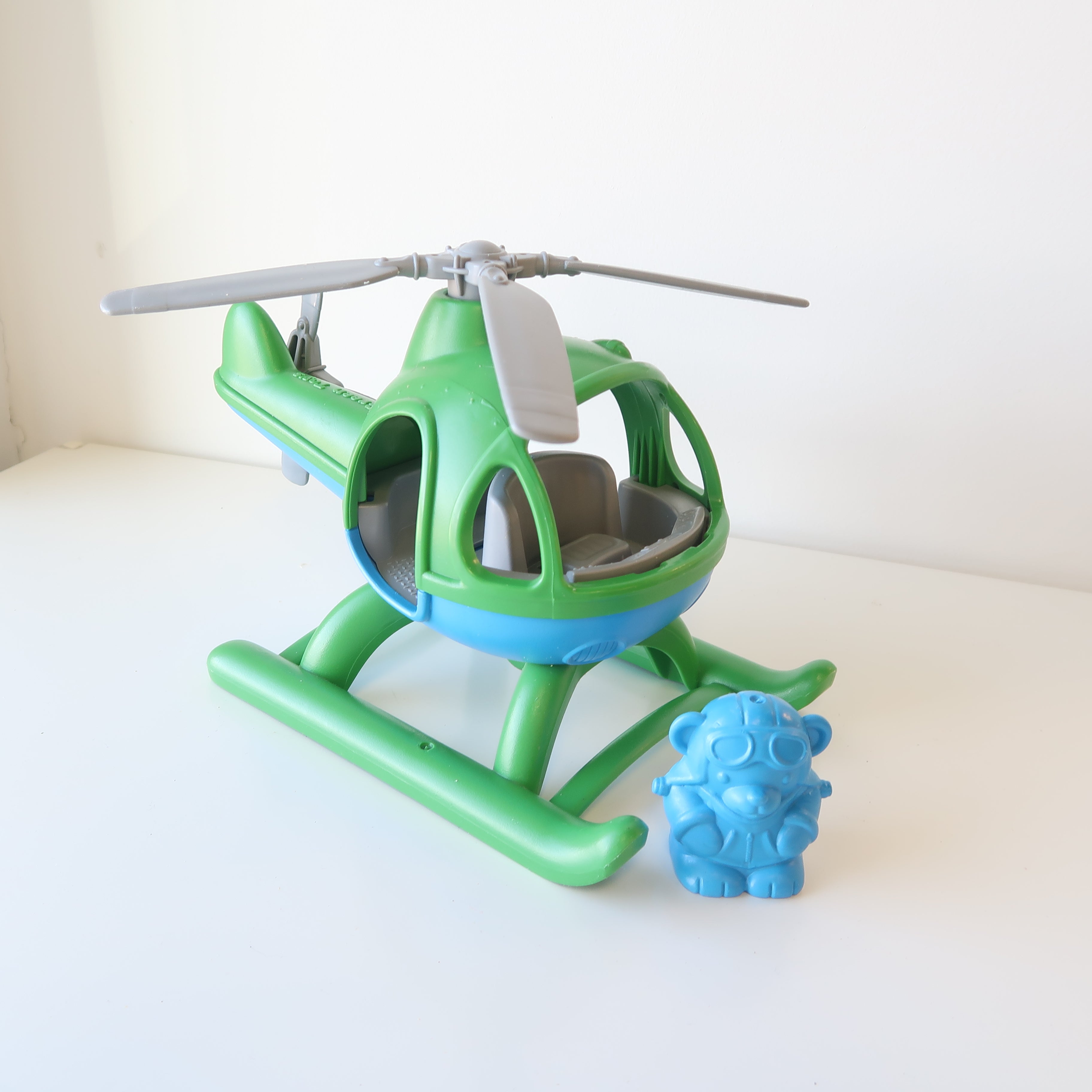 Green Toys - Helicopter with Bear