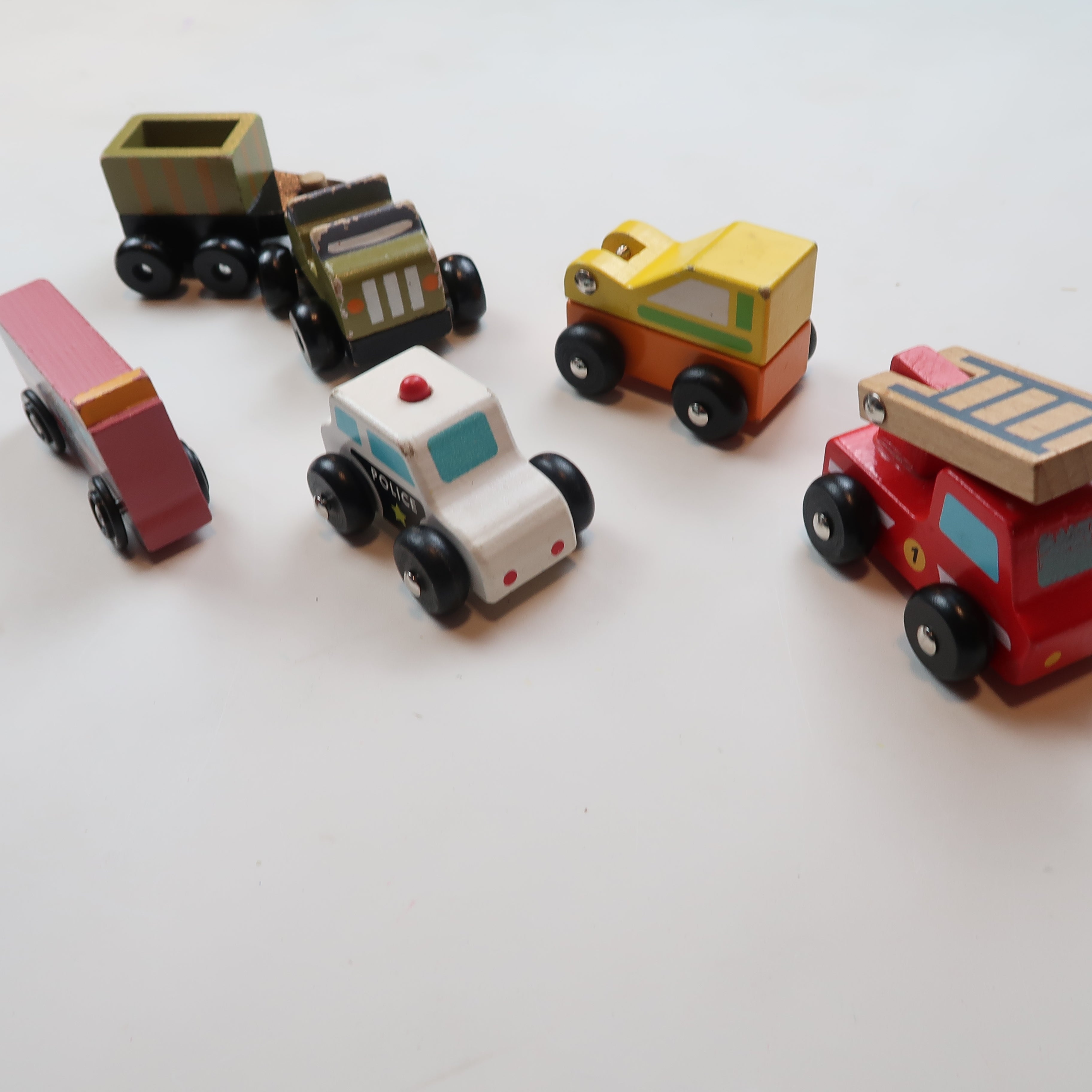Mixed - Wooden Vehicle Set (Toy)