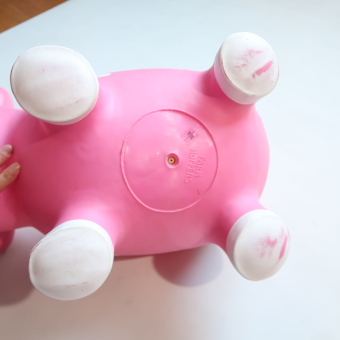 Farm Hopper - Pink Cow *no shipping