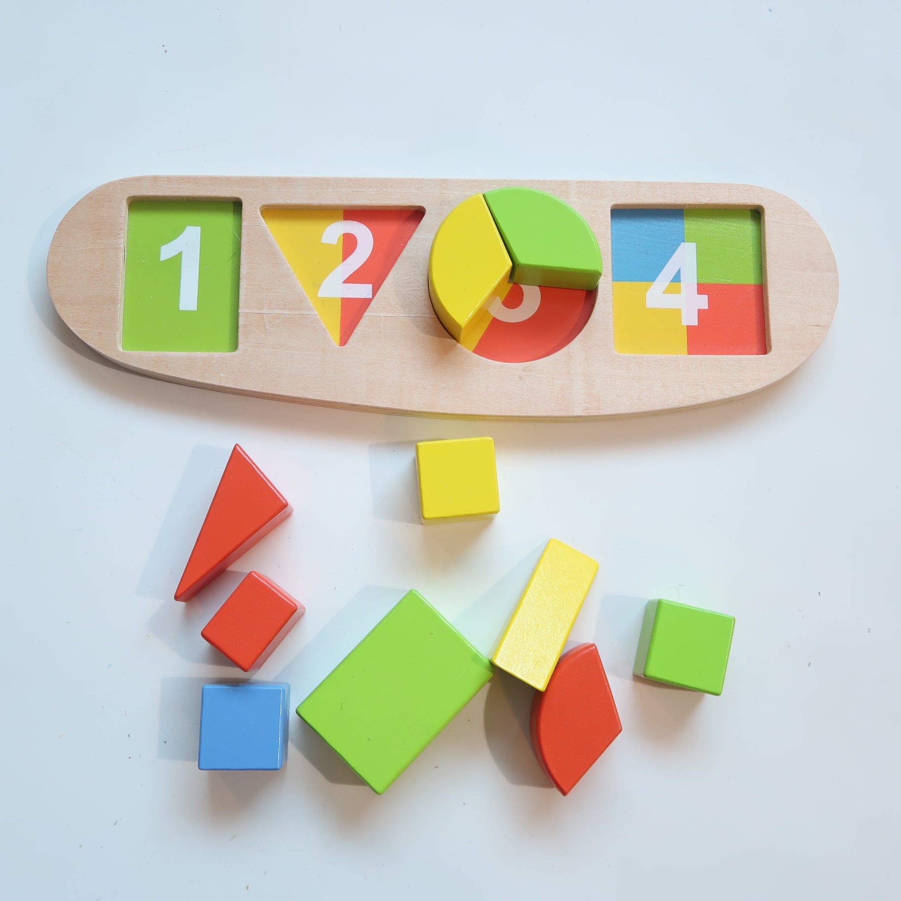 Wooden - Fraction Puzzle