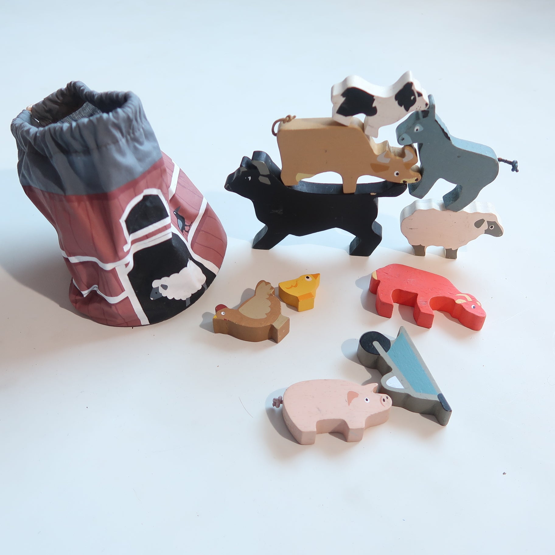Tender Leaf Toys - Stacking Farmyard Set