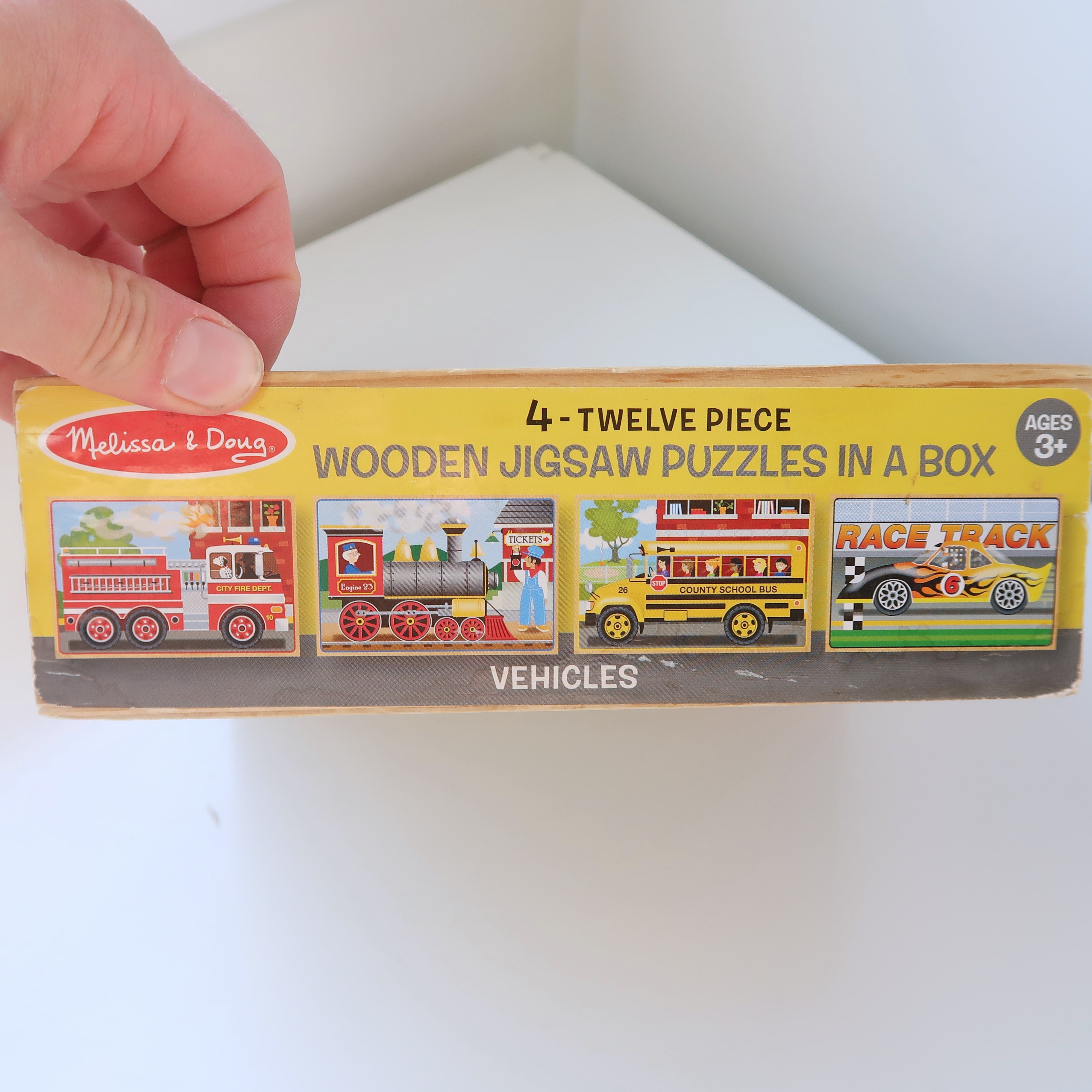 Melissa & Doug - Vehicle Puzzle Set