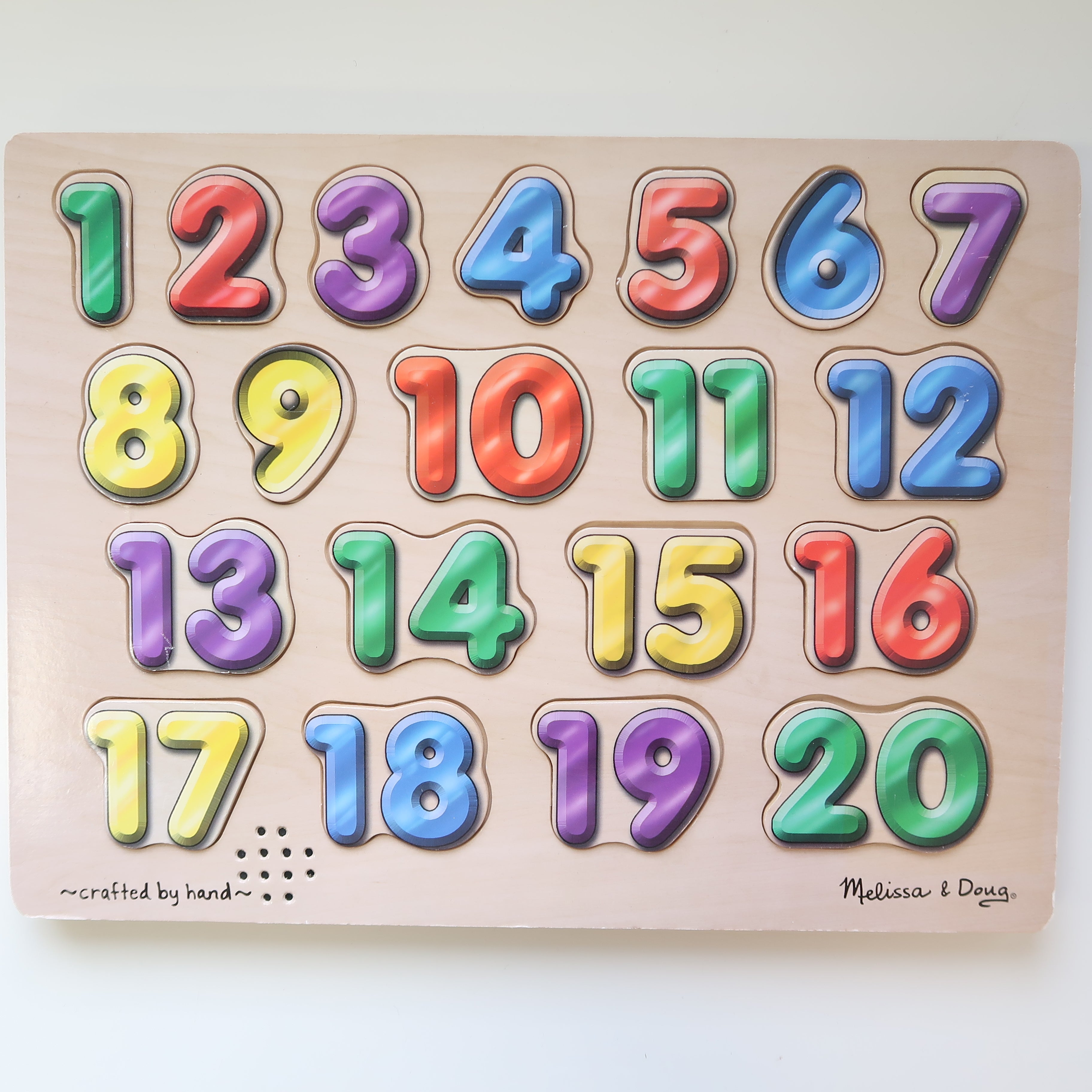 Melissa & Doug - SPANISH Number Sound Puzzle