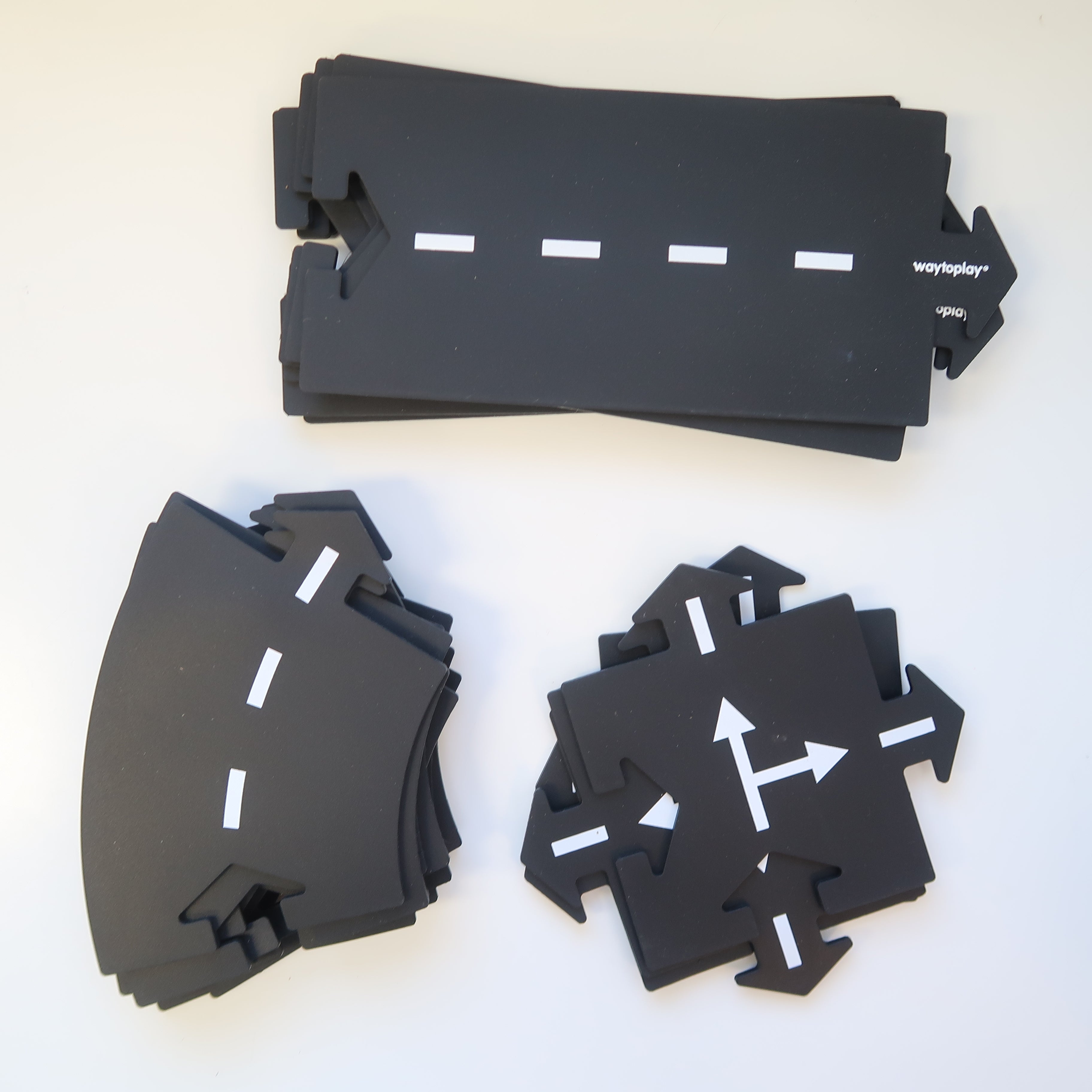 WaytoPlay - Rubber Road Set (24 Pieces)