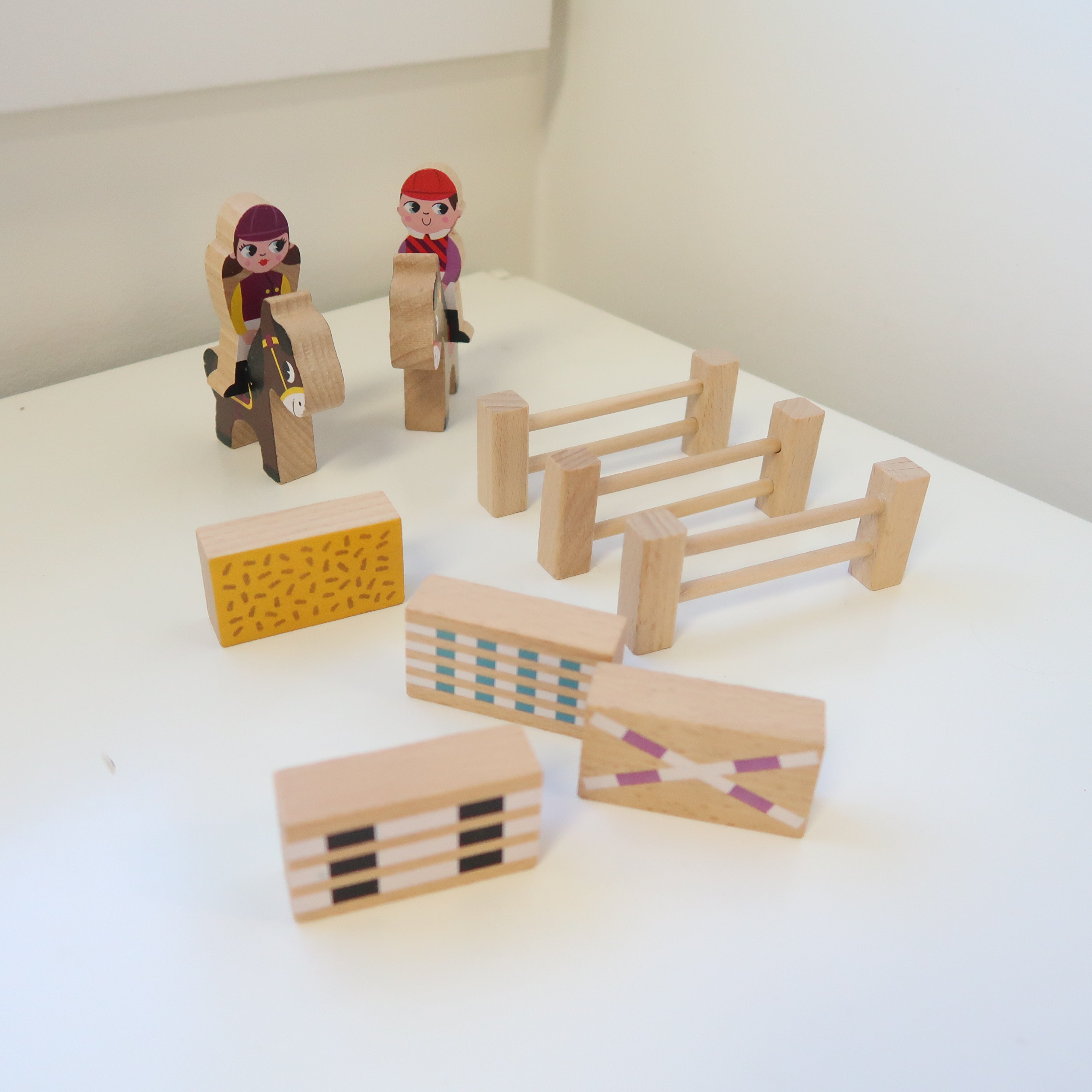 Janod - Wooden Horse Set