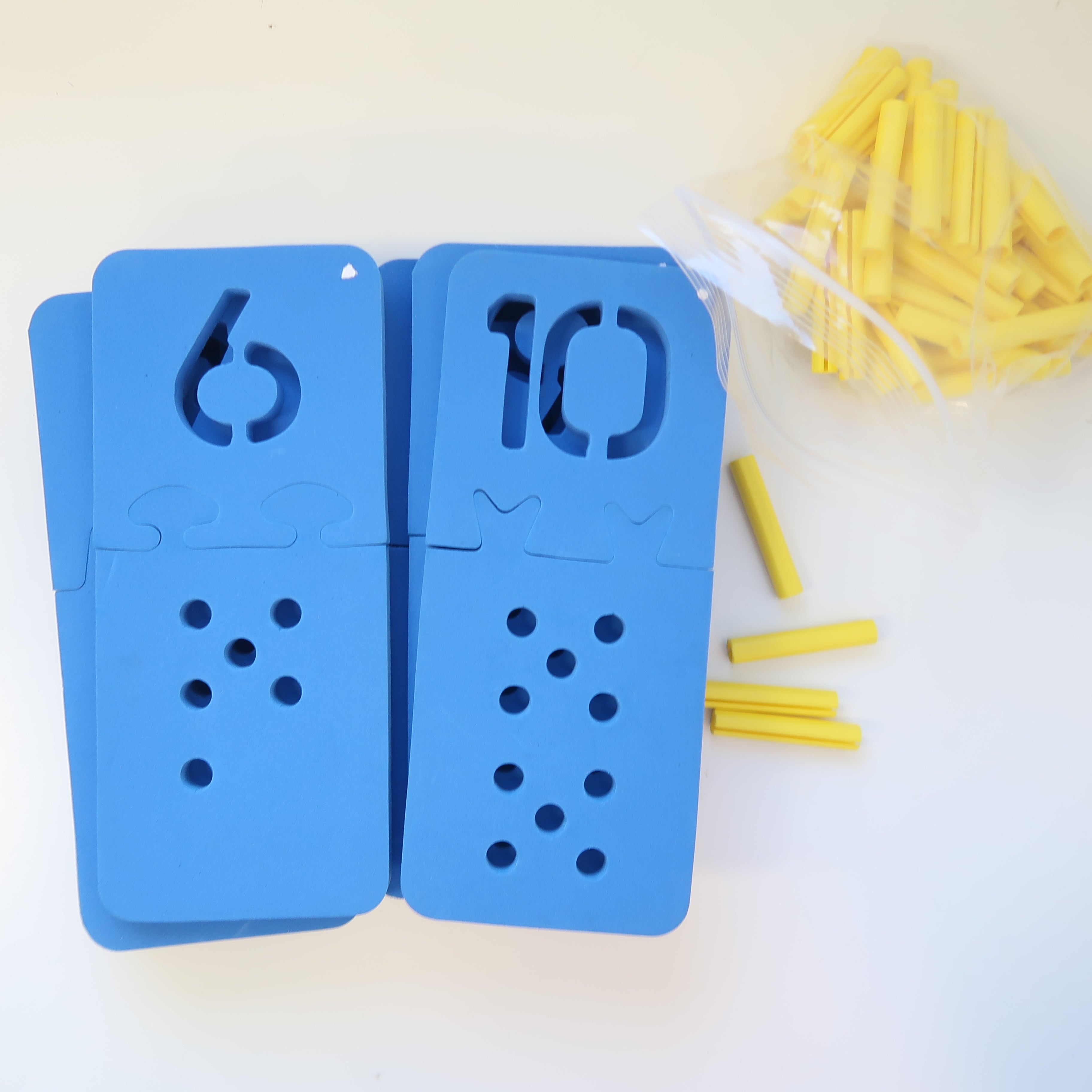 Number Counting Peg Game