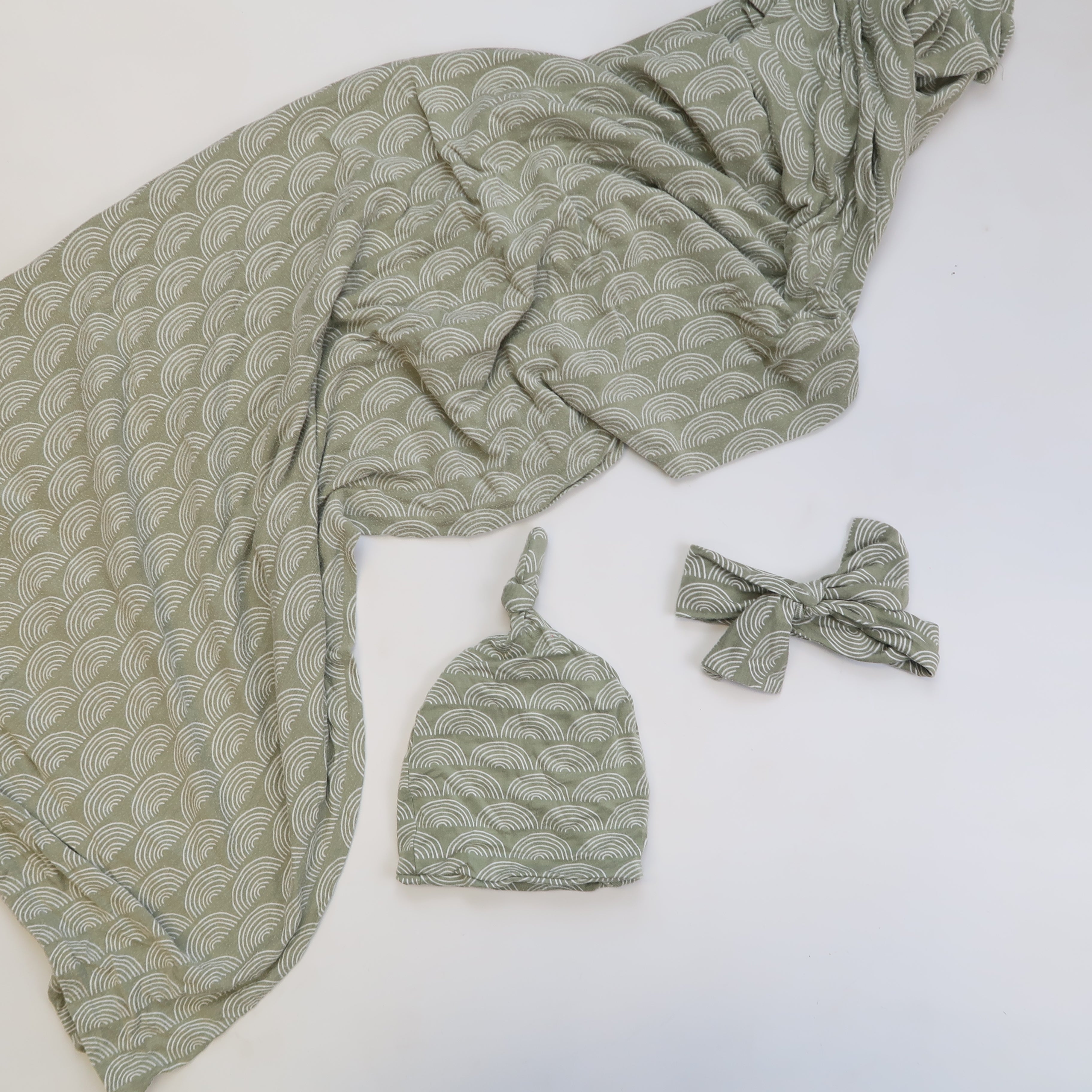 Brave Little Onesie - Swaddle Set