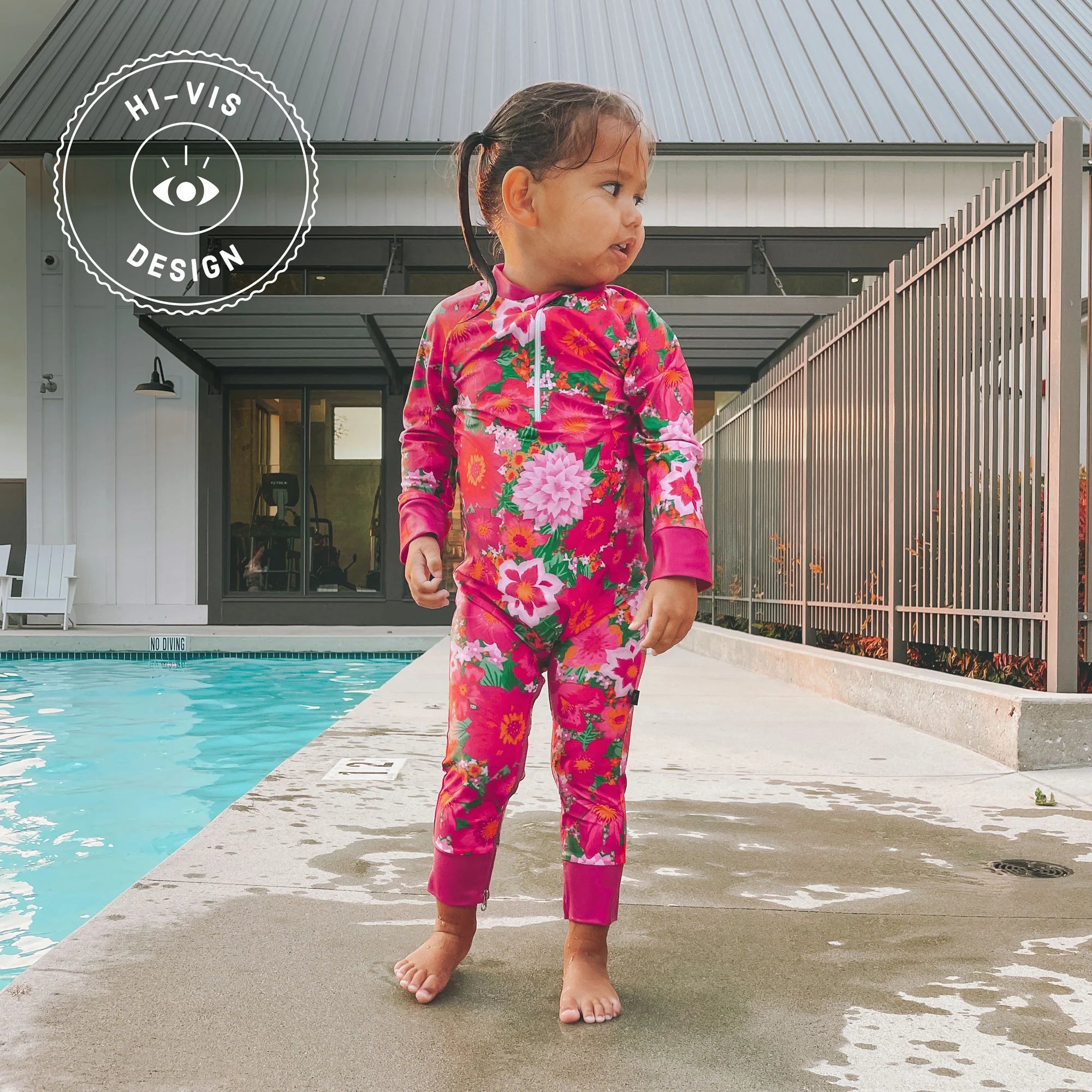 Honeysuckle Swim Co - Sunsuit (Future is Bright)