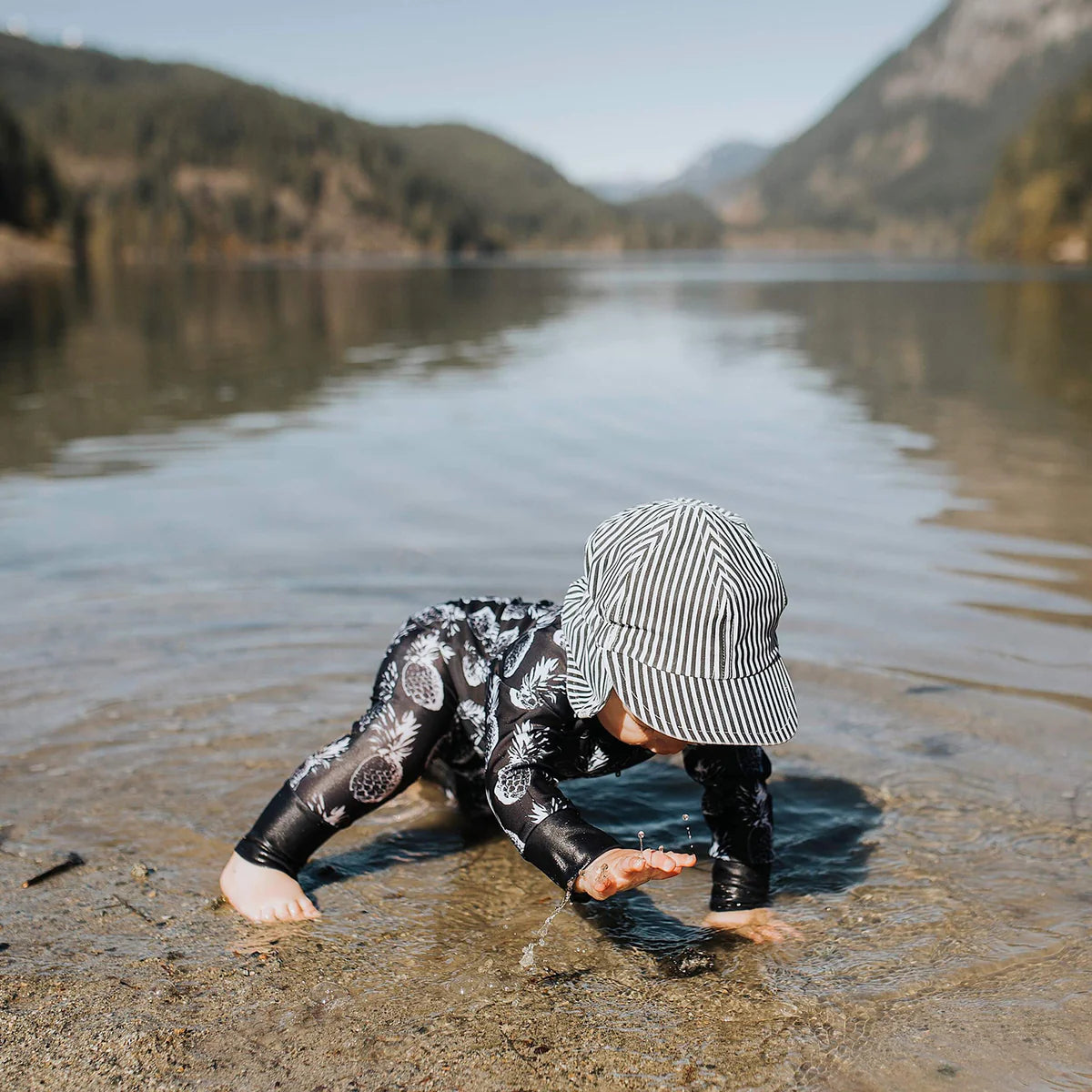 Honeysuckle Swim Co - Sunsuit (Pineapple of my Eye)