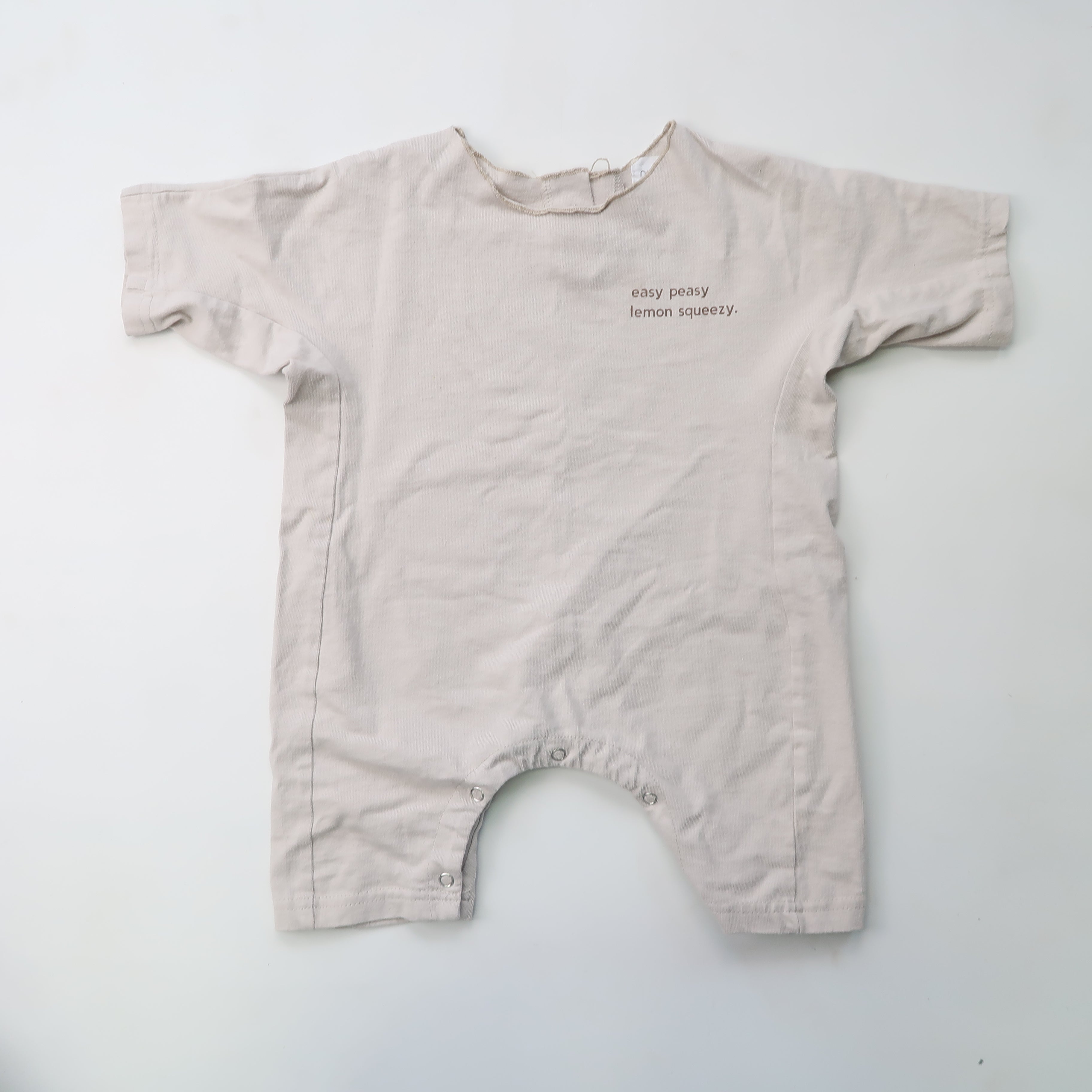 Never/Not - Romper (3-6M) *fits oversized