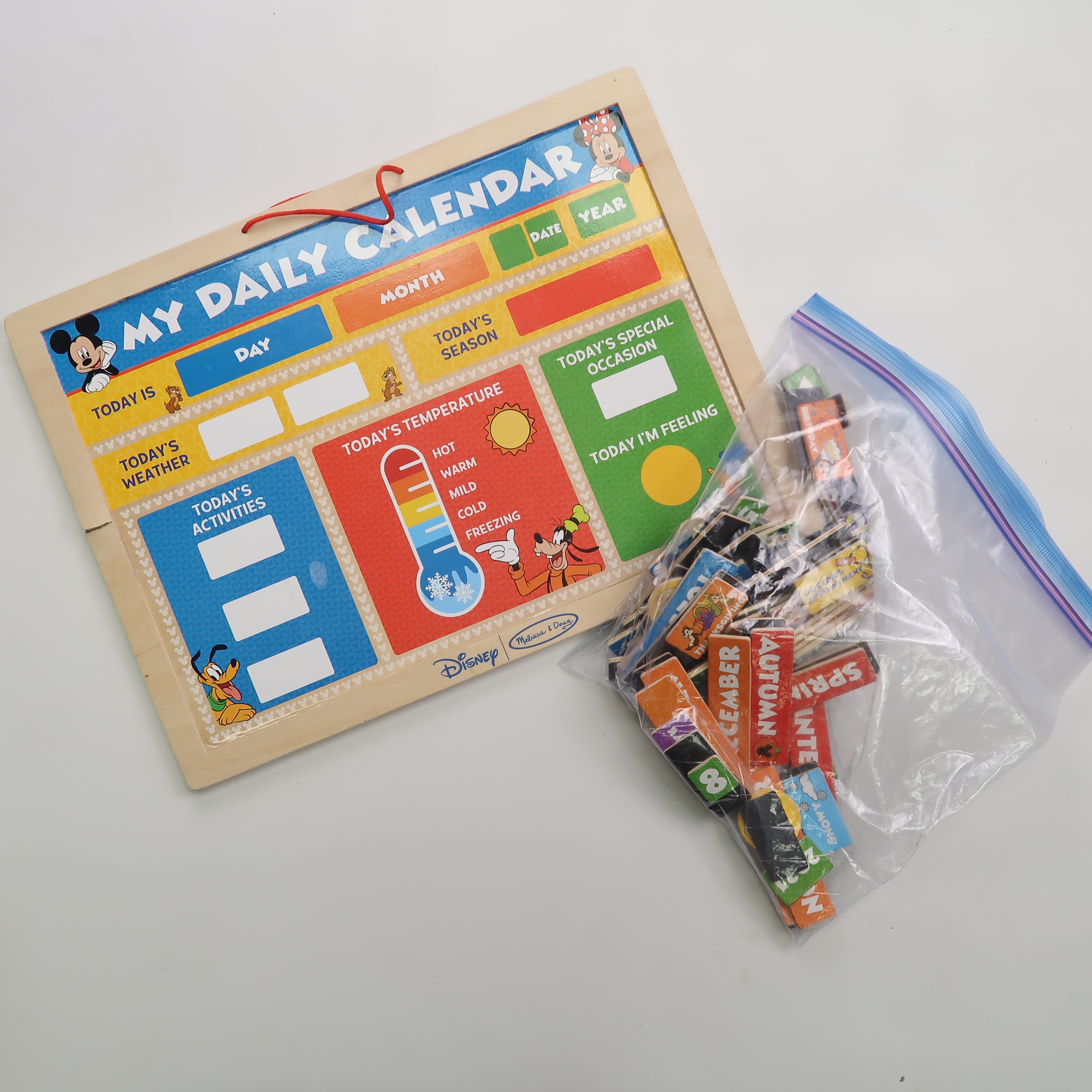 Melissa &amp; Doug - Daily Calendar *missing some pieces