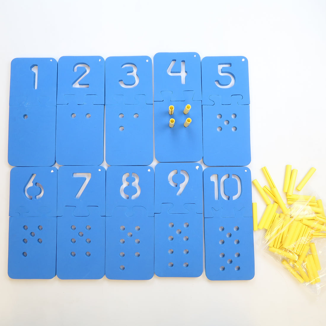 Number Counting Peg Game