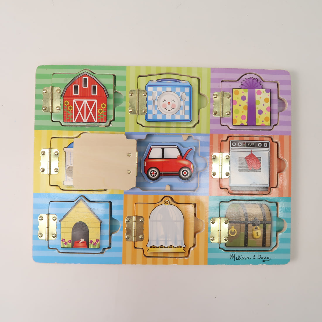 Melissa &amp; Doug - Hide &amp; Seek Wooden Board