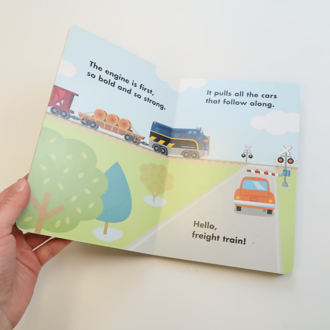 Hello Freight Train - Board Book