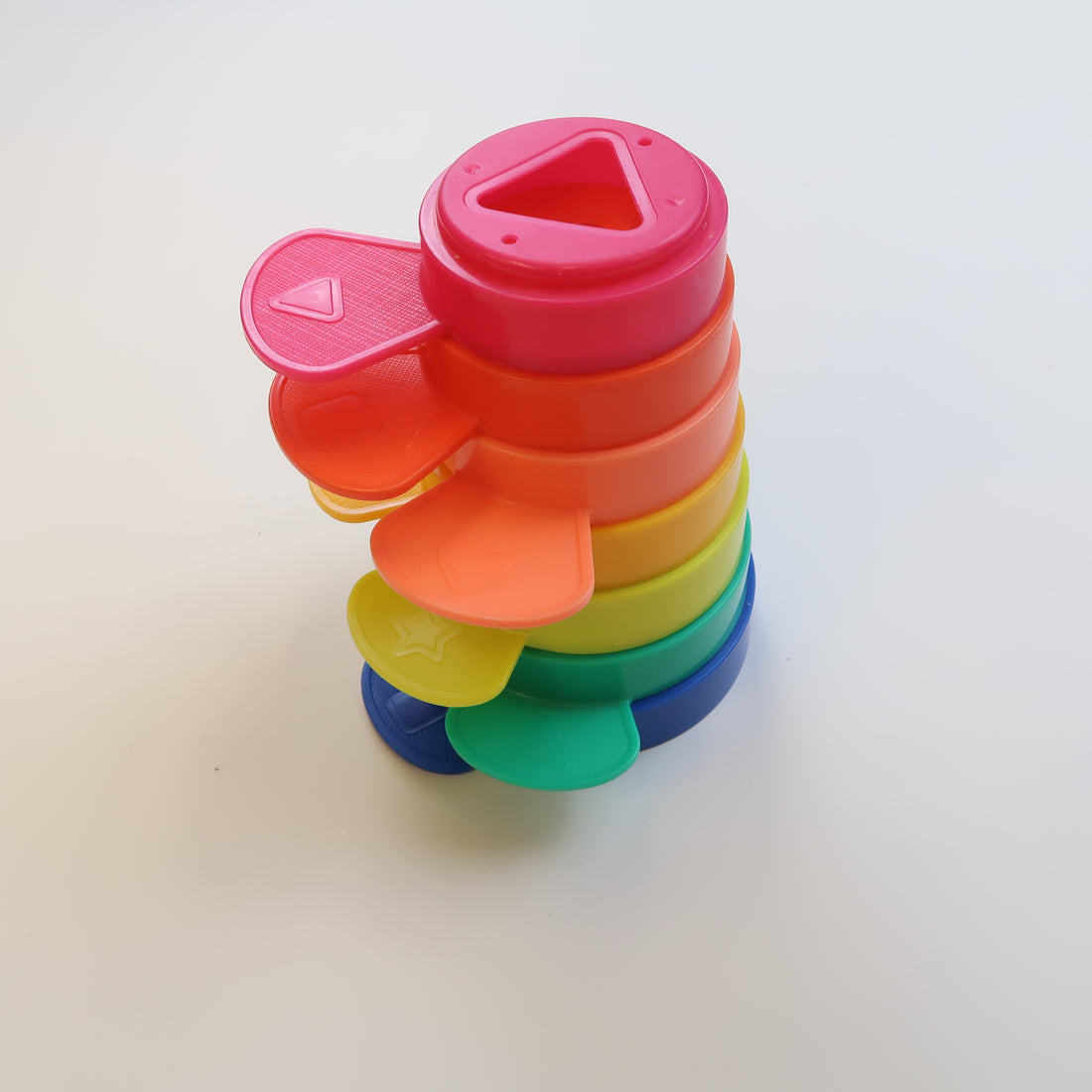 Unknown Brand - Plastic Stacking Cups with Shapes