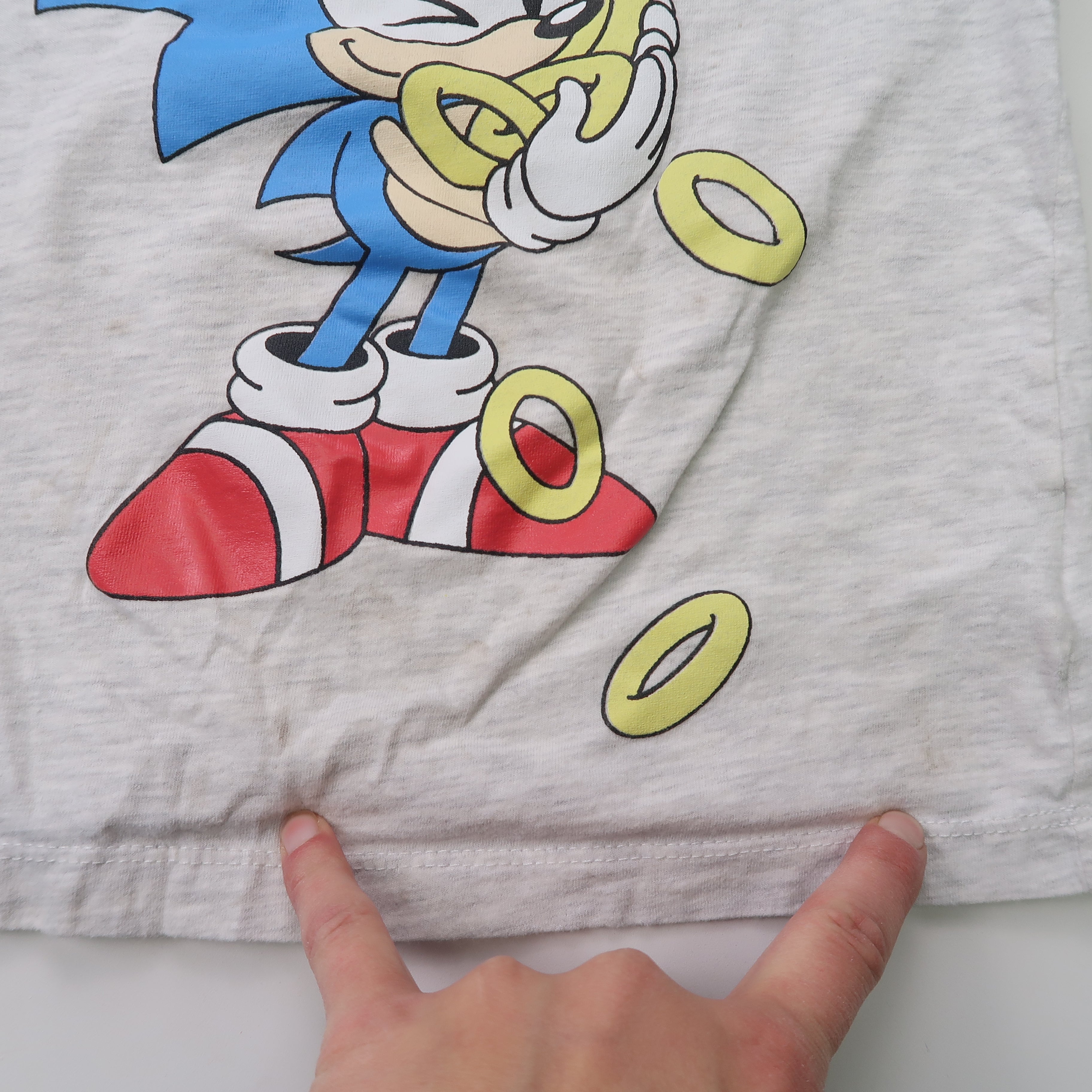 Sonic - T-Shirt (4/5Y) *faint mark