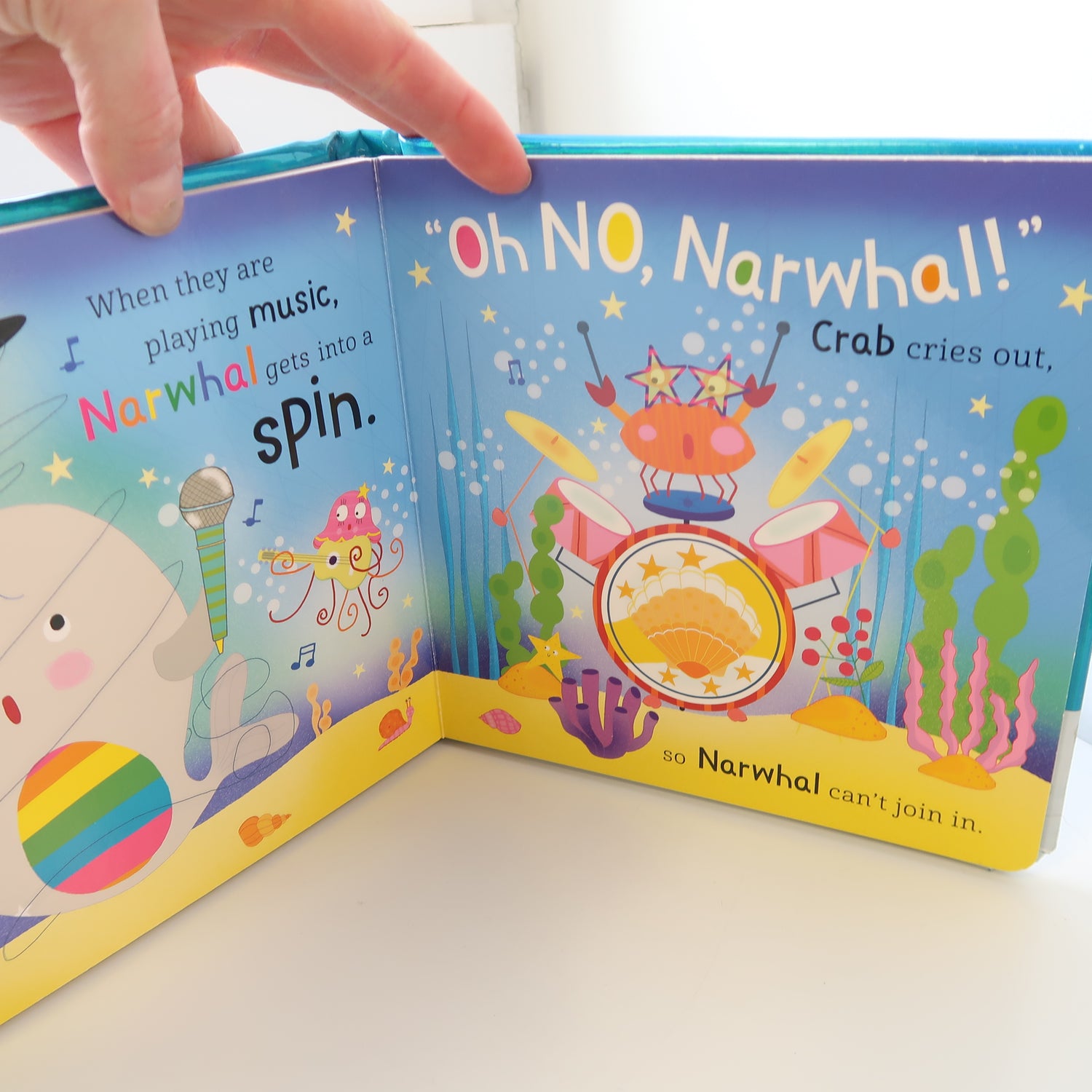 Oh No Narwal - Board Book