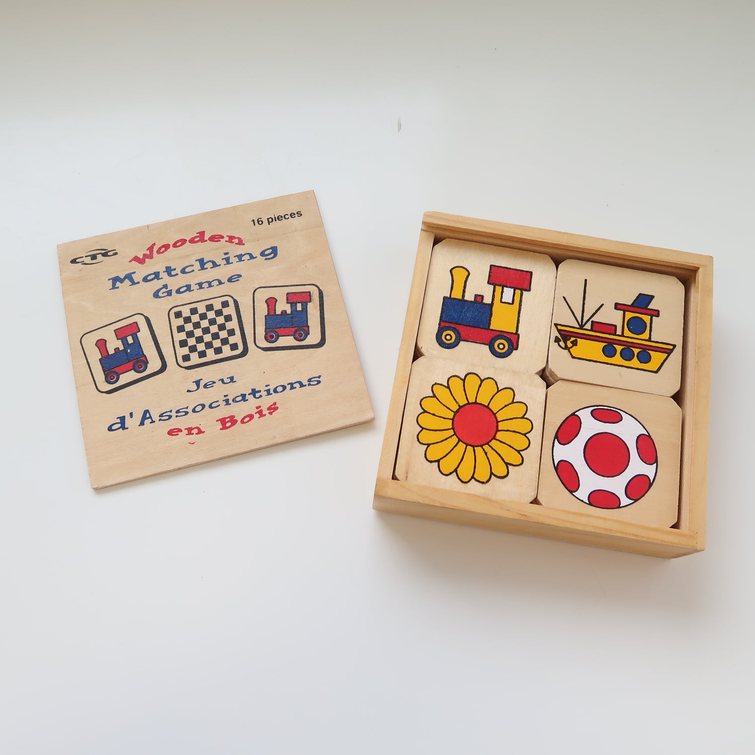 CTG - Wooden Matching Game