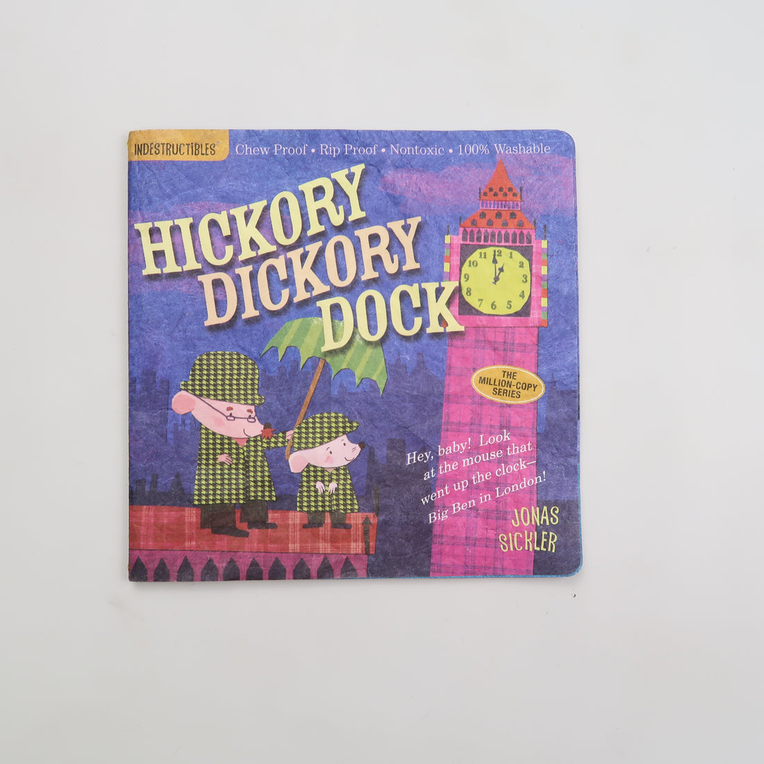 Hickory Dickory Dock - Indestructibles Book