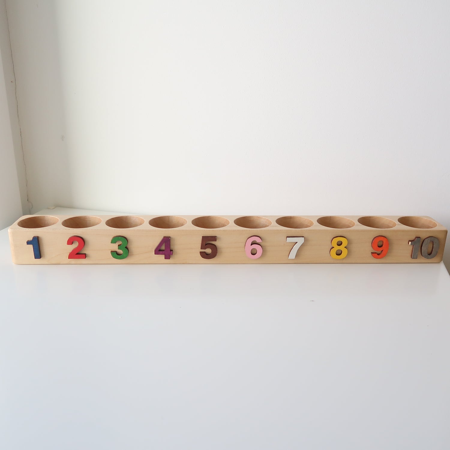 Woodinout - Wooden Sticks Counting Tray