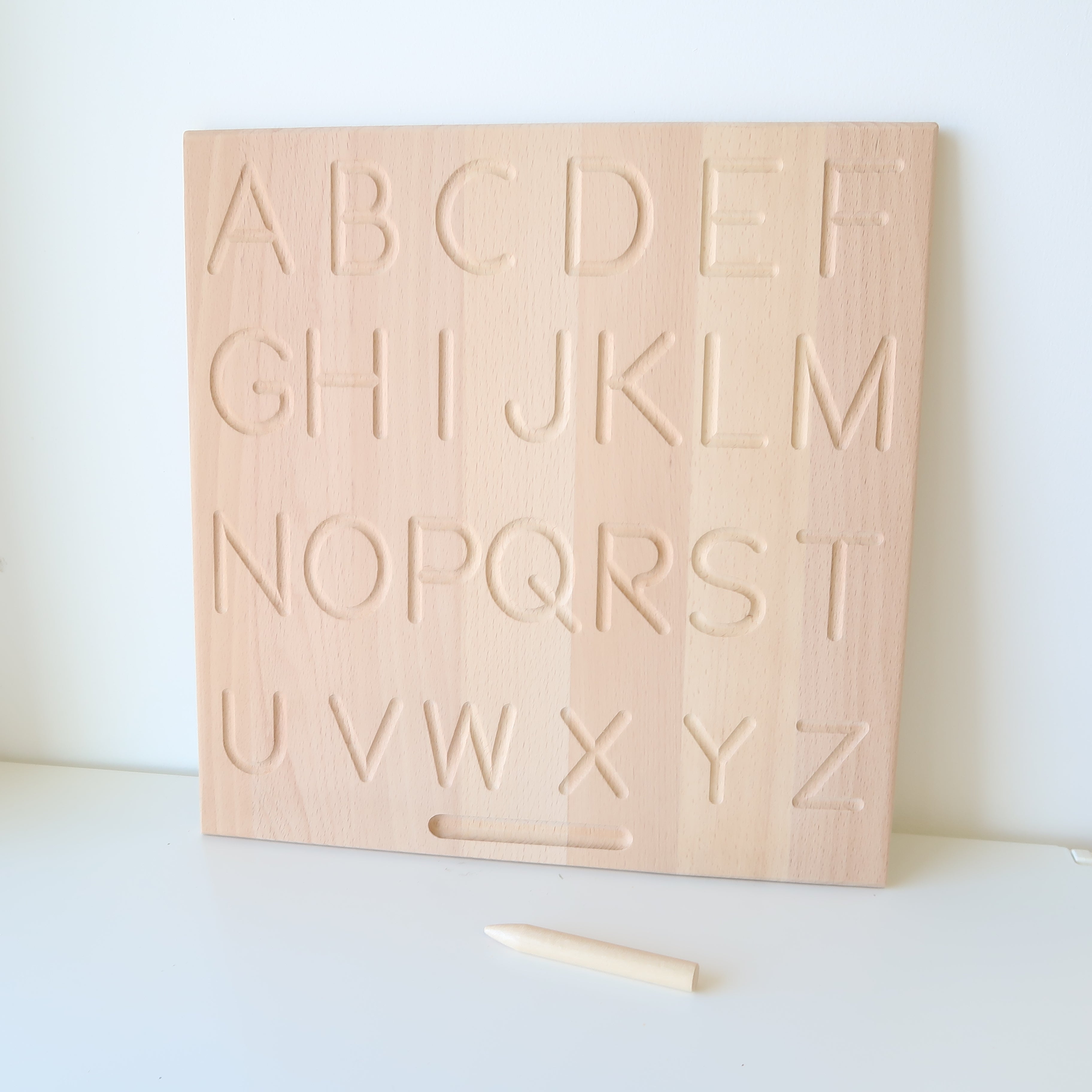 Wooden Alphabet Tracing Board