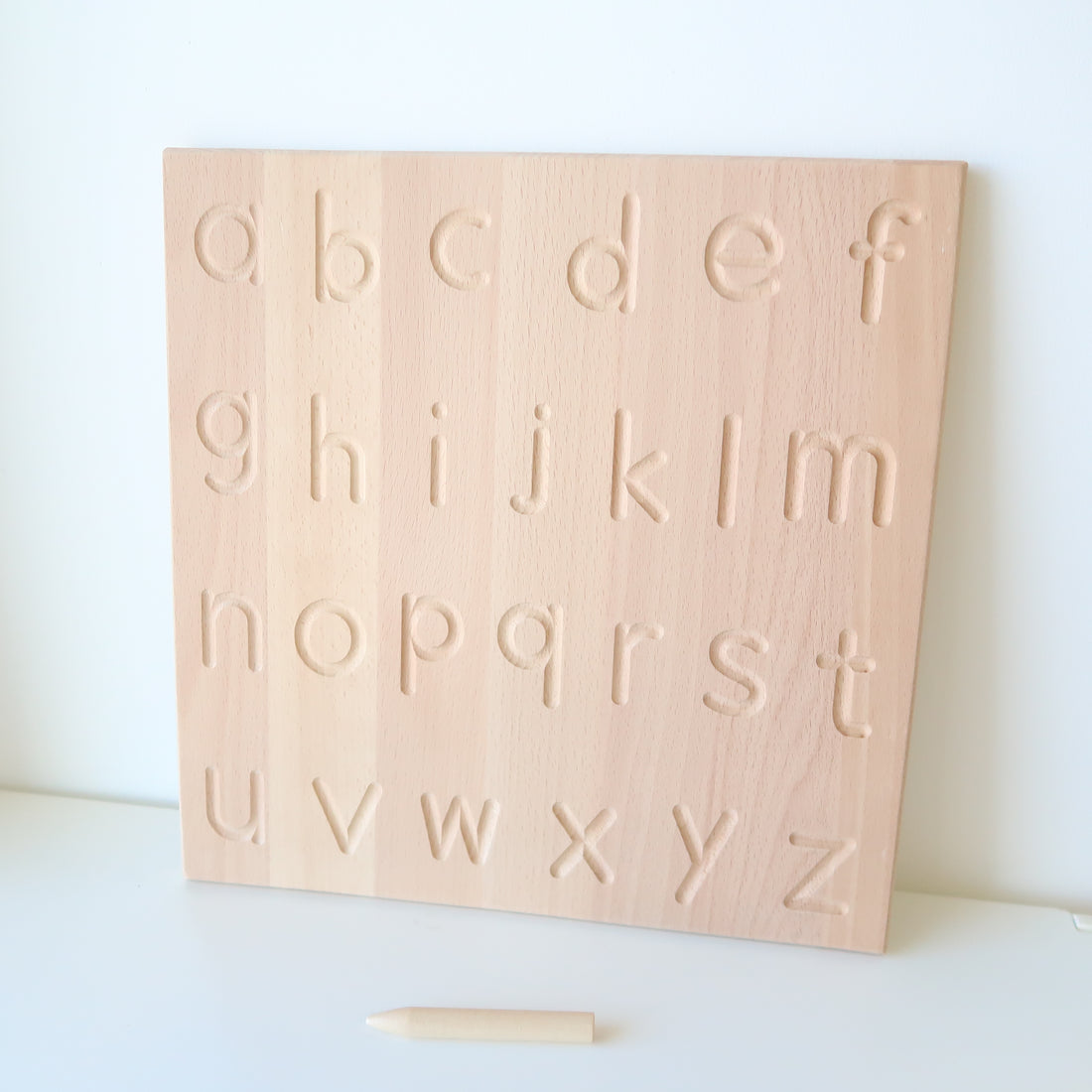 Wooden Alphabet Tracing Board