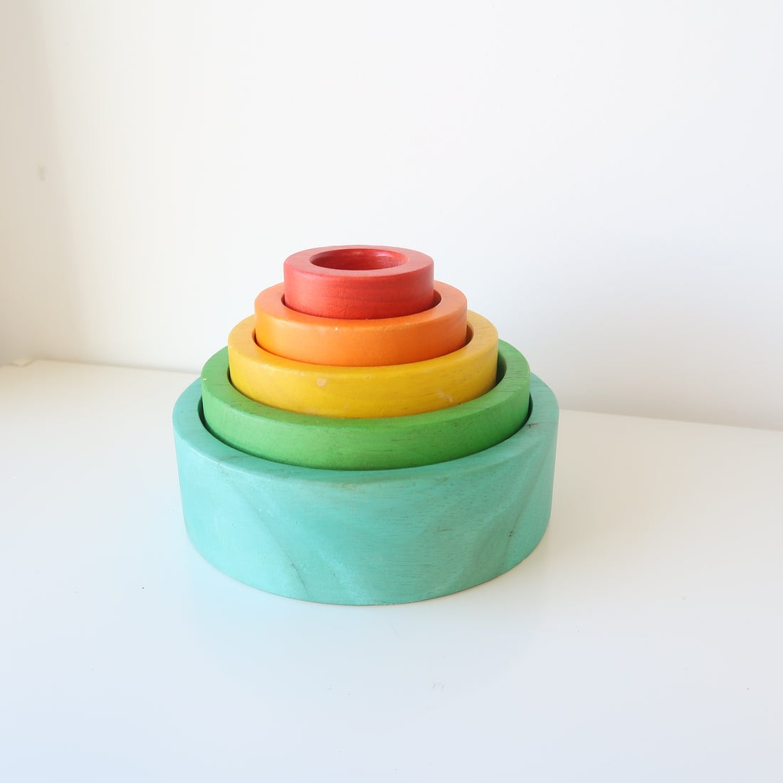 QToys - Color Wooden Bowls