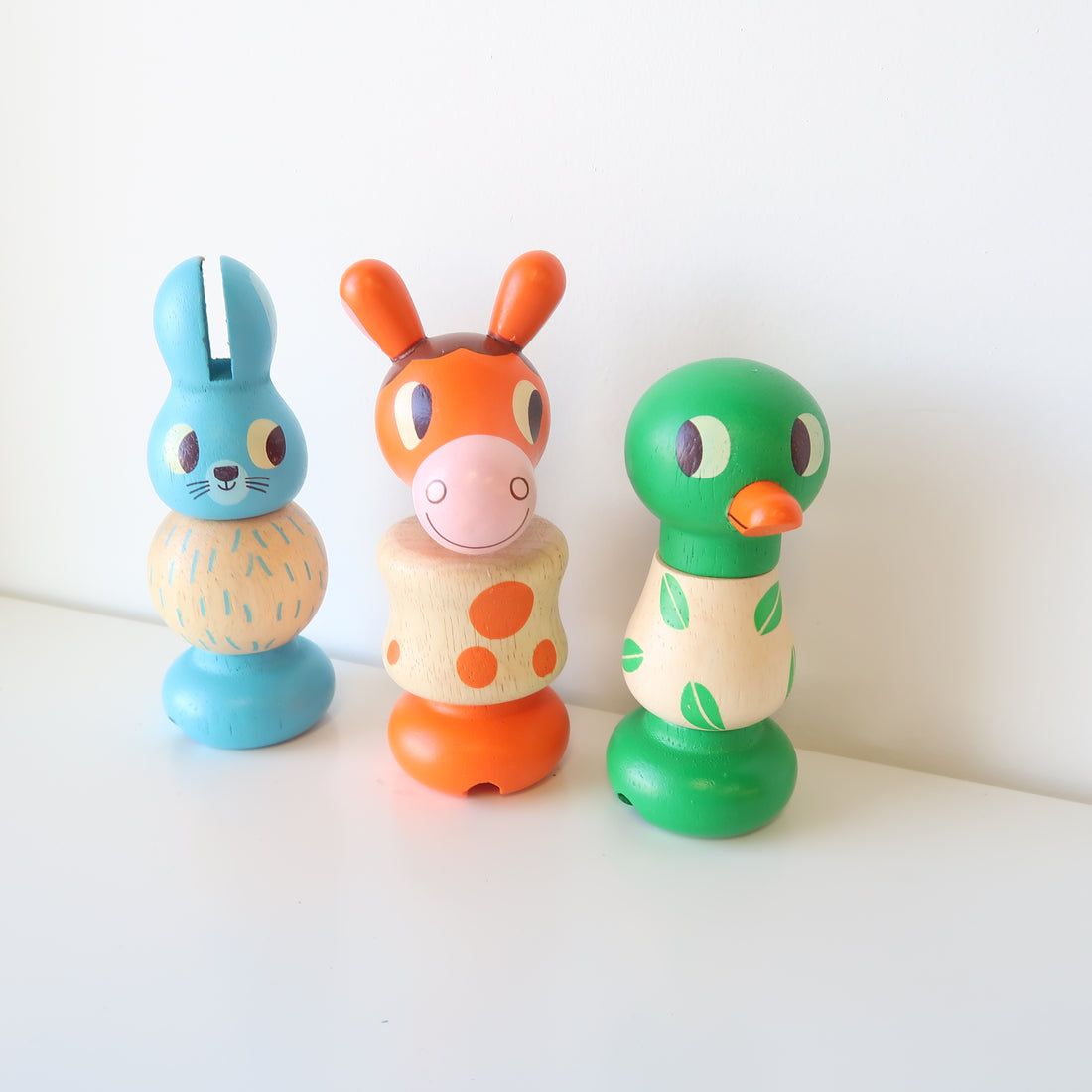Djeco - Wooden Twisting Animals