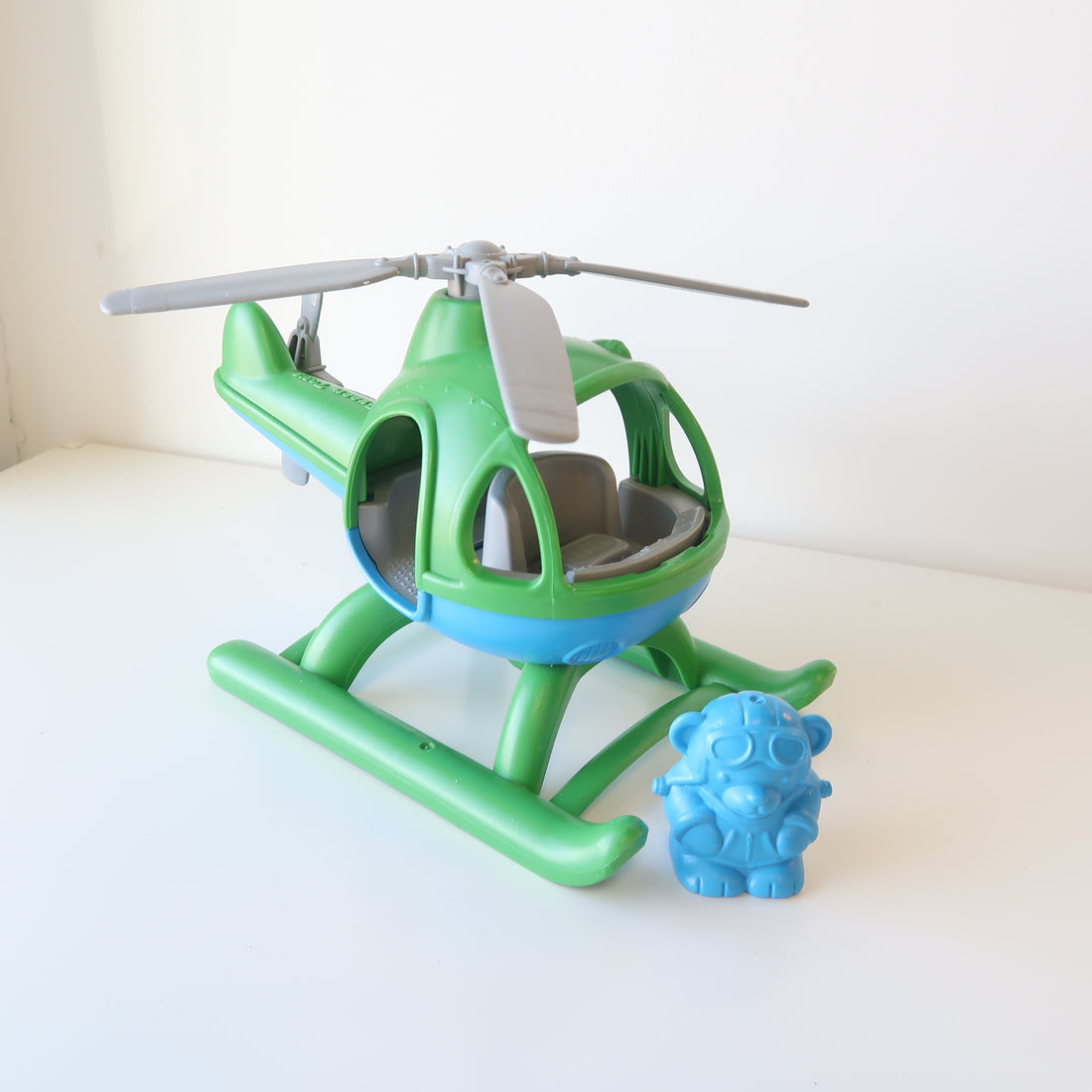 Green Toys - Helicopter with Bear