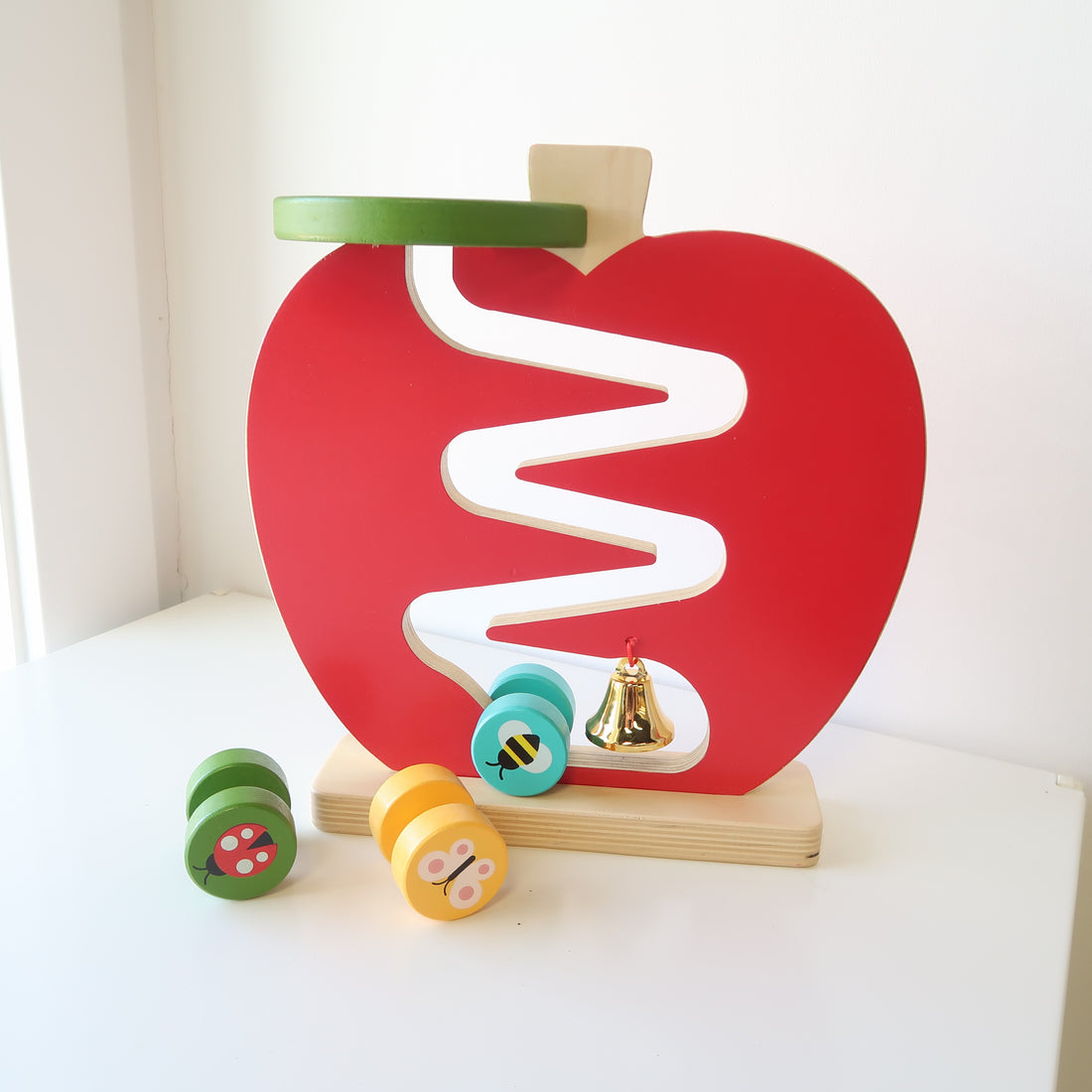 Petit Collage - Wooden Apple Racer