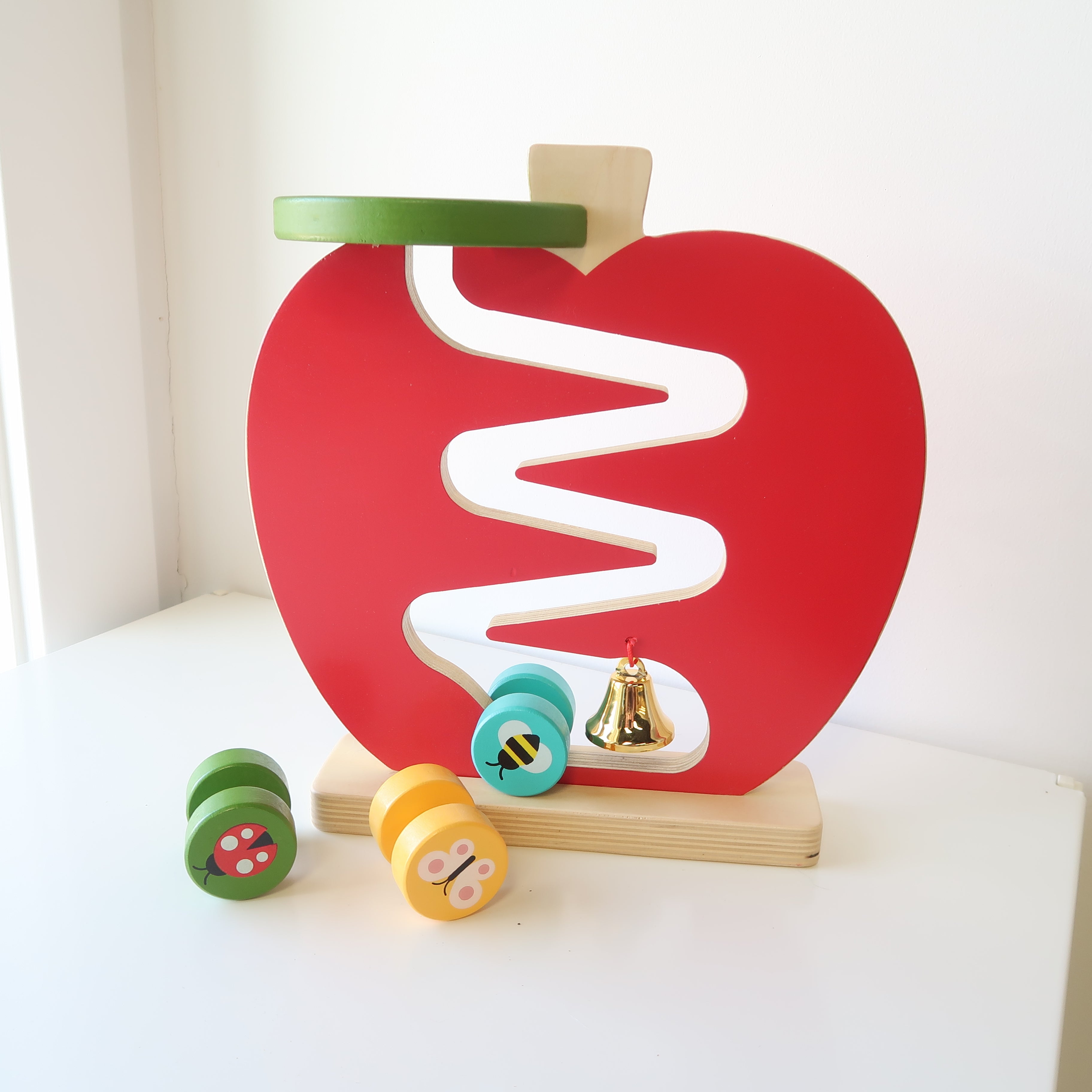 Petit Collage - Wooden Apple Racer