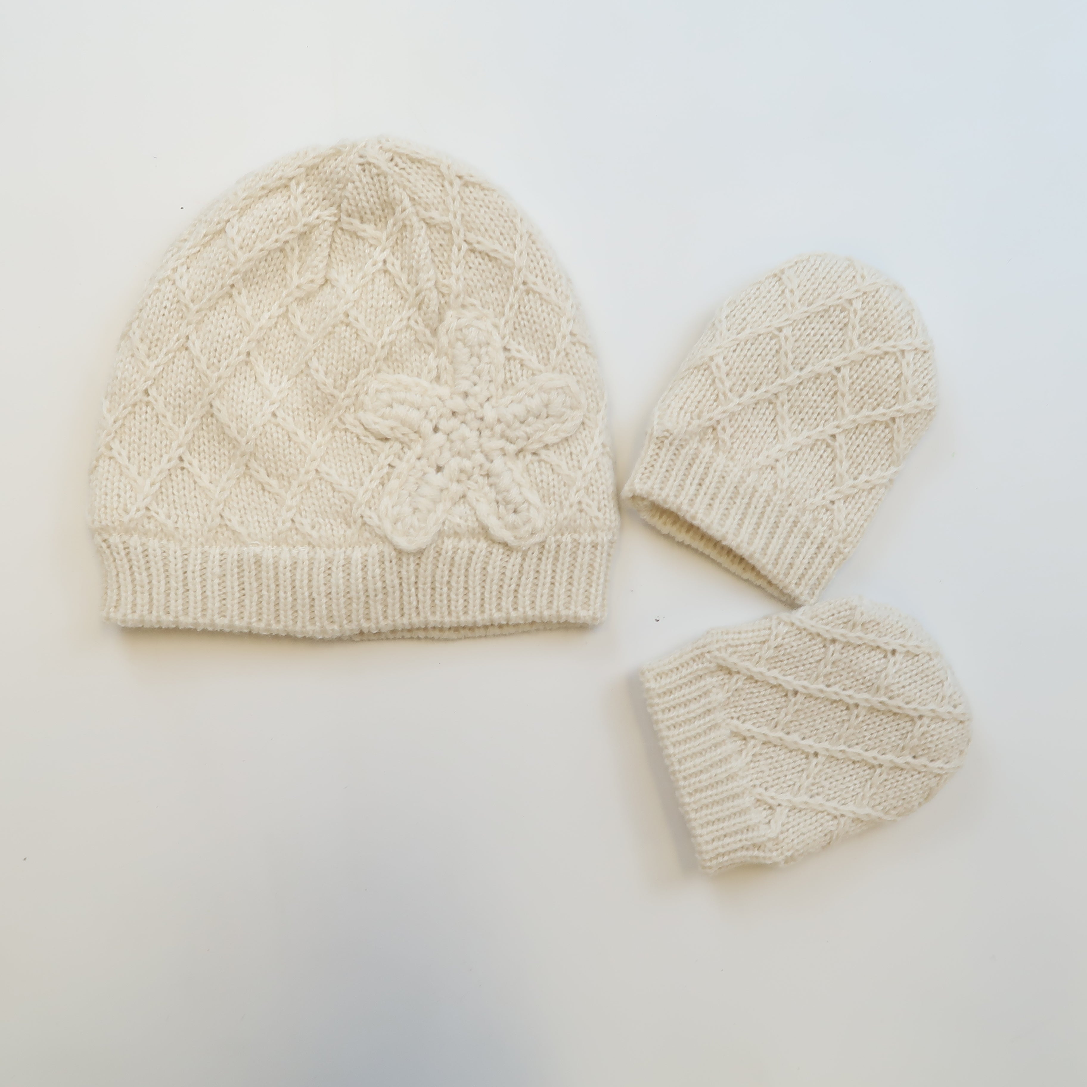 Joe Fresh - Hat &amp; Mitt Set (0-6M)