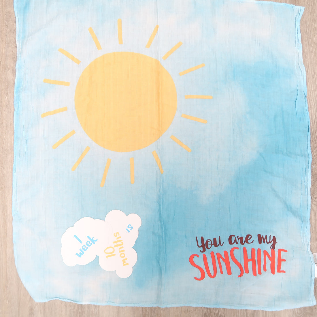 Lulujo - You Are My Sunshine Milestone Blanket (OS)