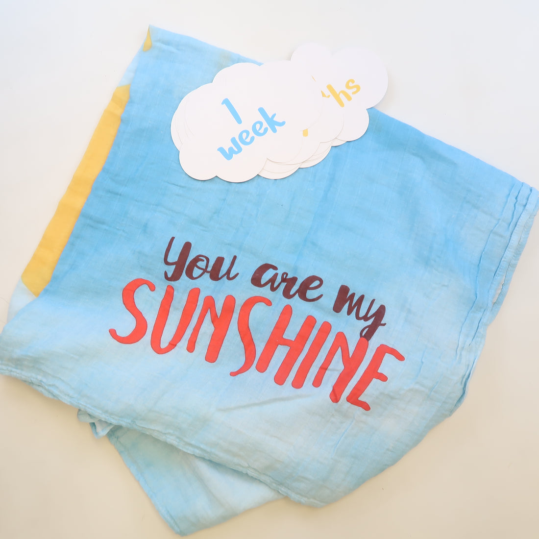 Lulujo - You Are My Sunshine Milestone Blanket (OS)