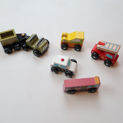 Mixed - Wooden Vehicle Set (Toy)