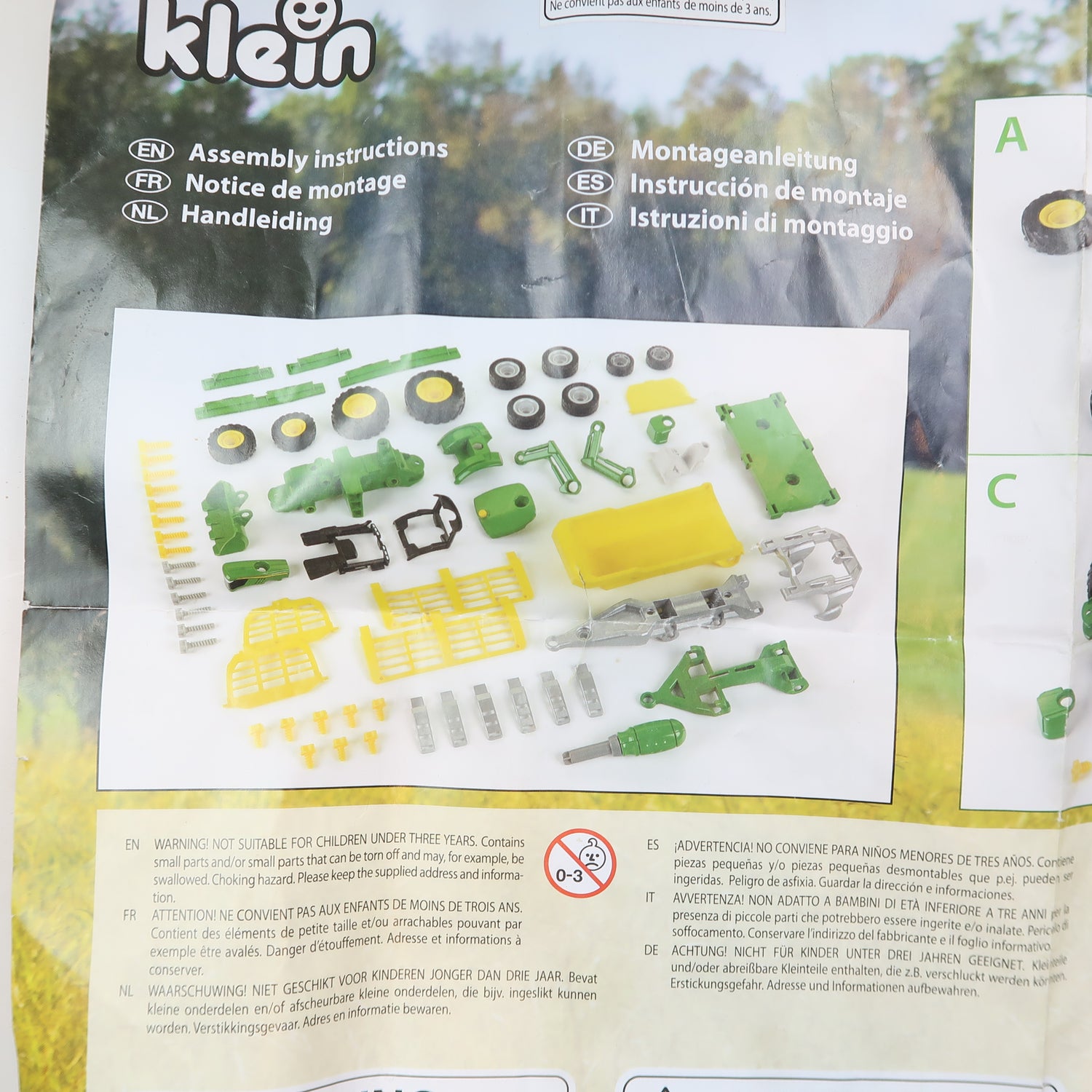 Klein - Take Apart Tractor Set (Toy)