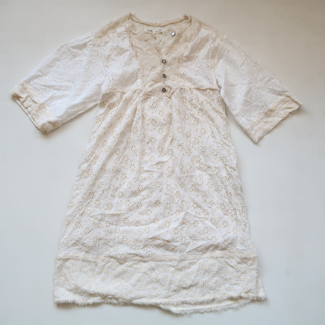 Zara - Dress (8-9Y) *missing one button