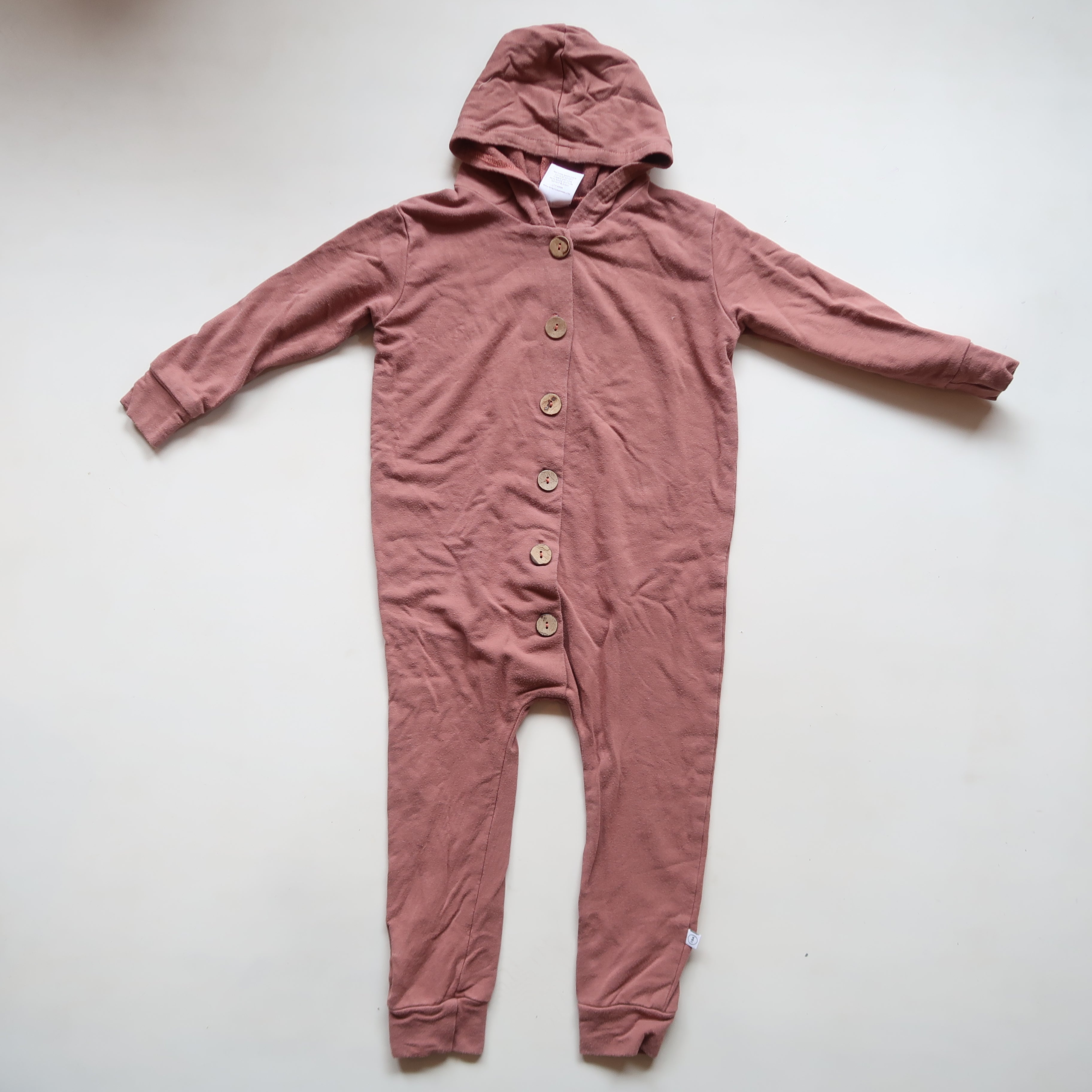 Tiny Button Apparel - Romper (3/4Y) *wash wear