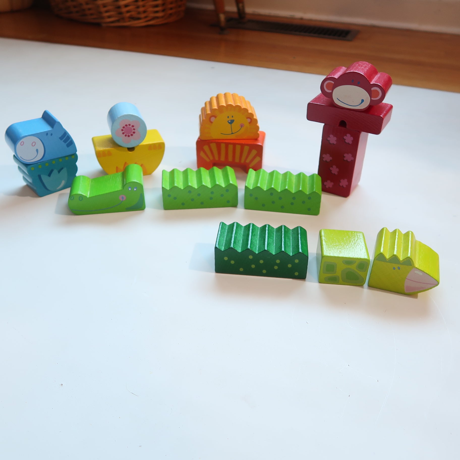 Haba - Wooden Animal Blocks