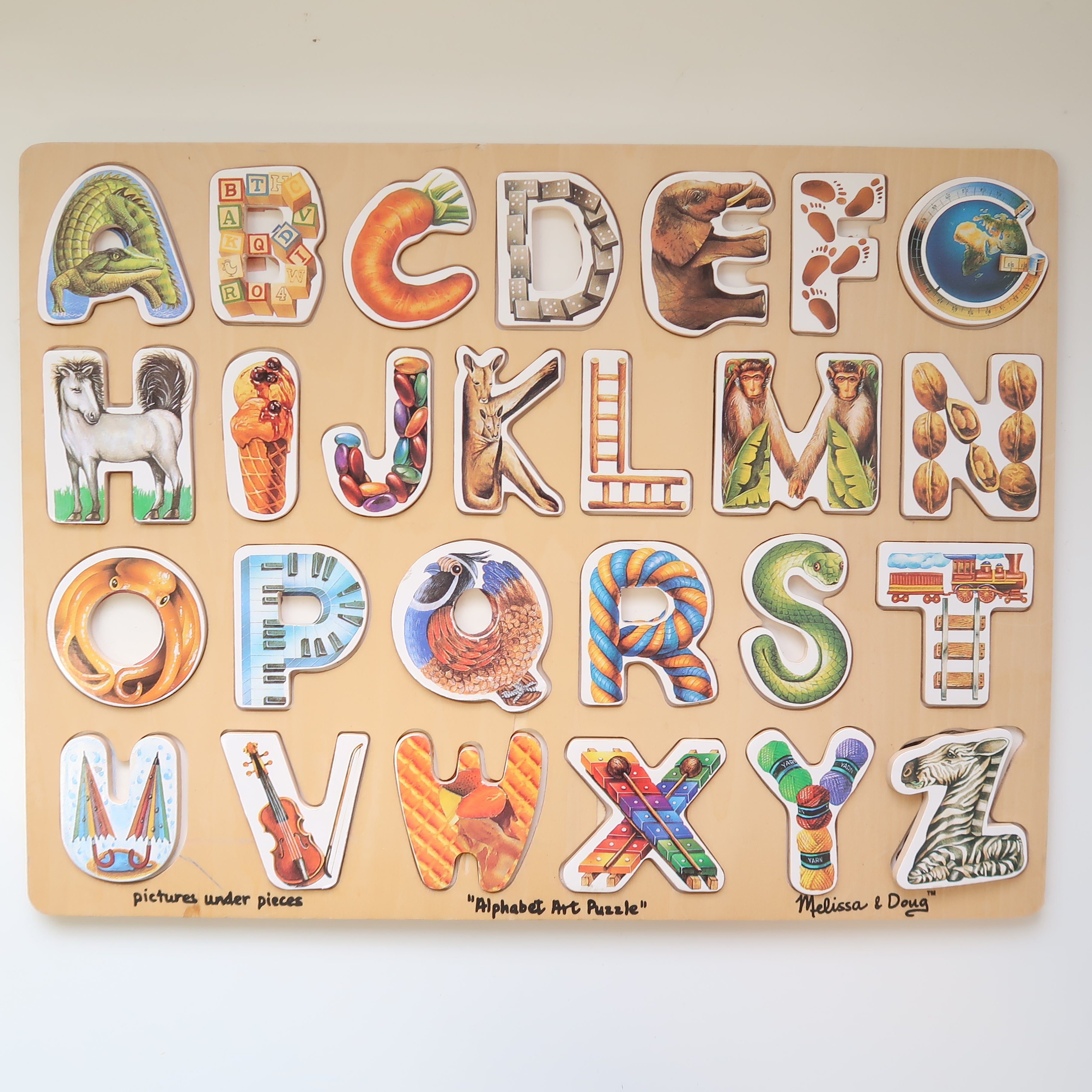 Melissa &amp; Doug - Alphabet Puzzle
