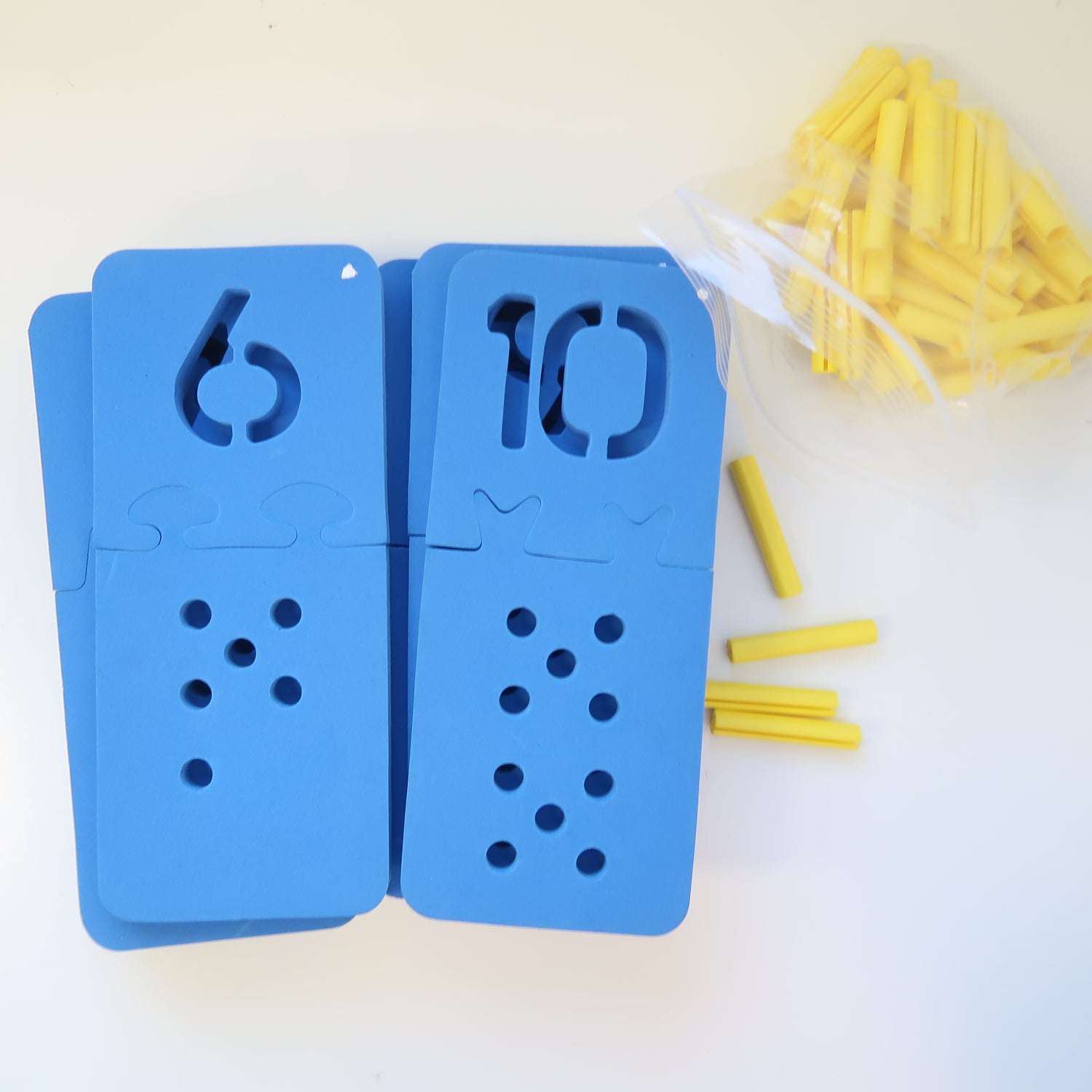 Number Counting Peg Game