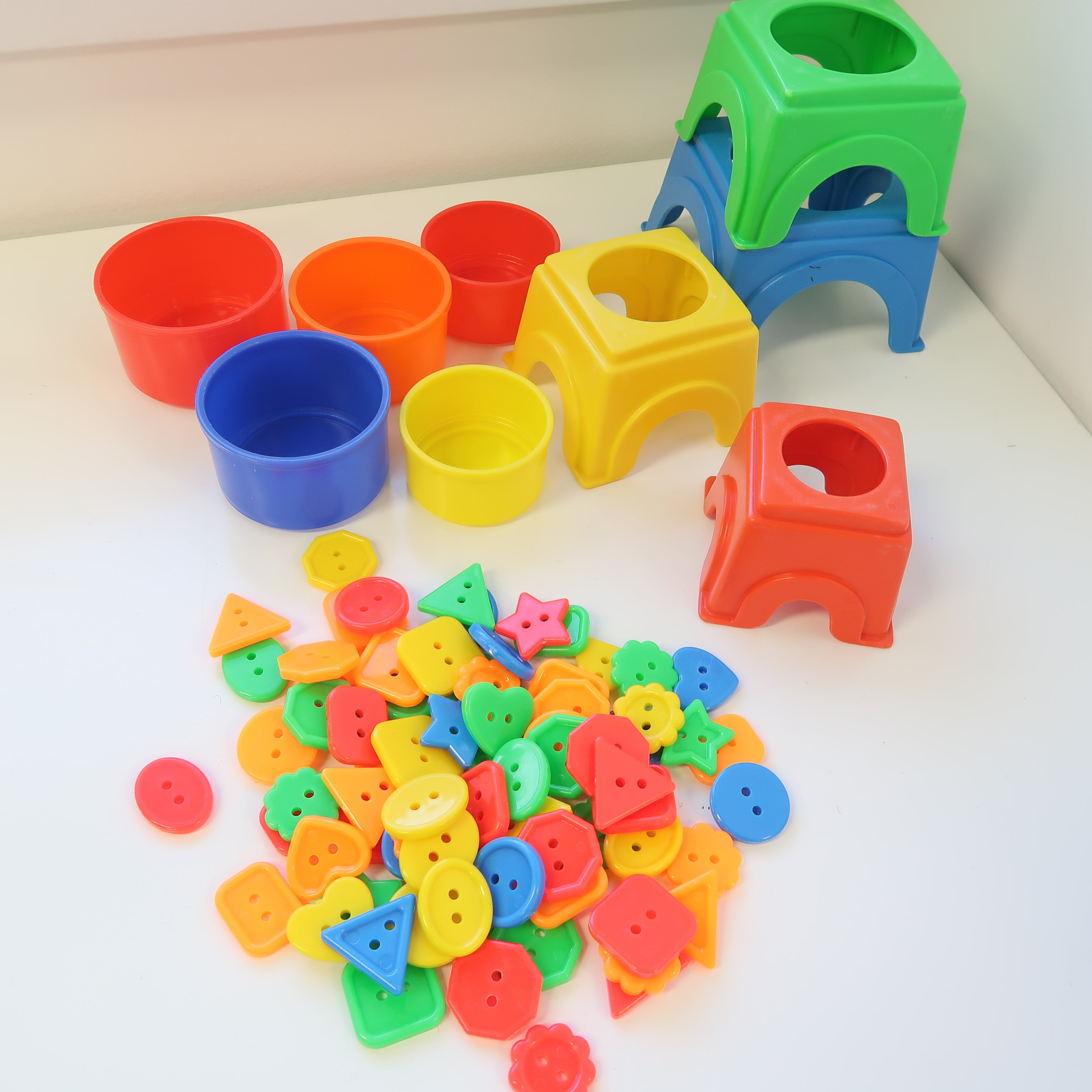 Plastic Color Sorting Set