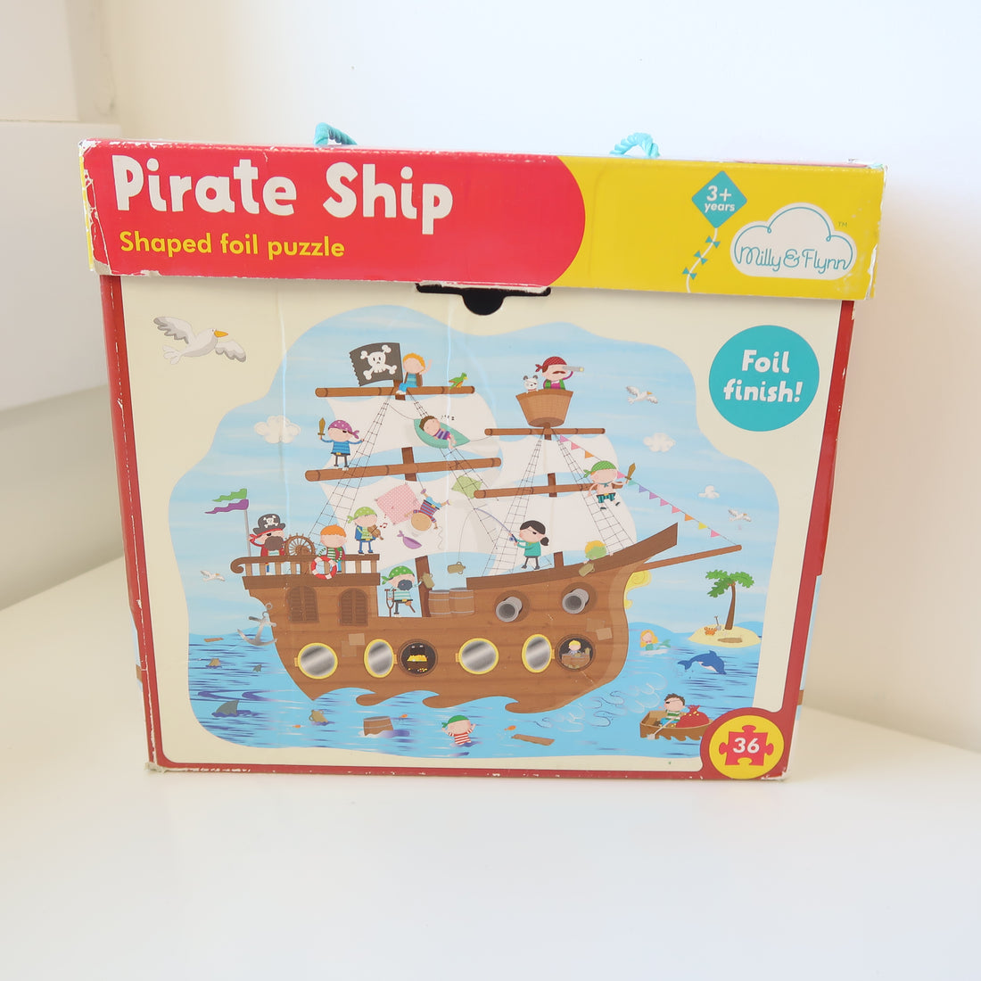 Milly &amp; Flynn - Pirate Ship Floor Puzzle