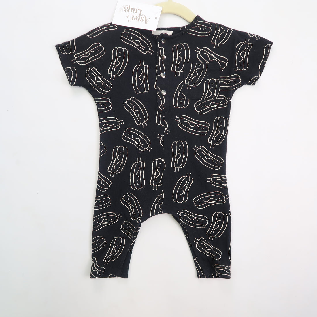 Greige - Romper (3-6M)