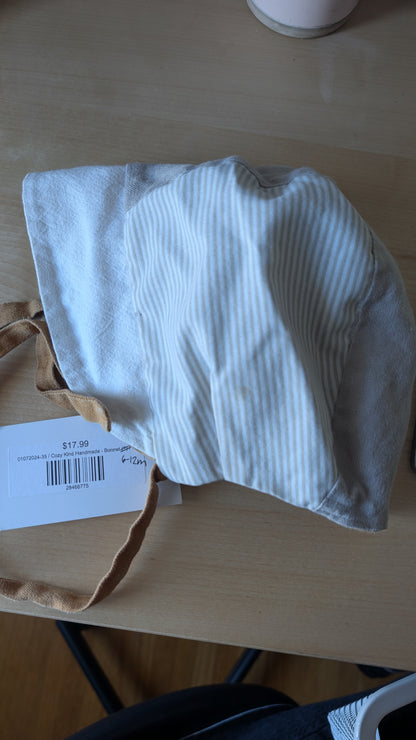 Cozy Kind Handmade - Bonnet (6-12M)